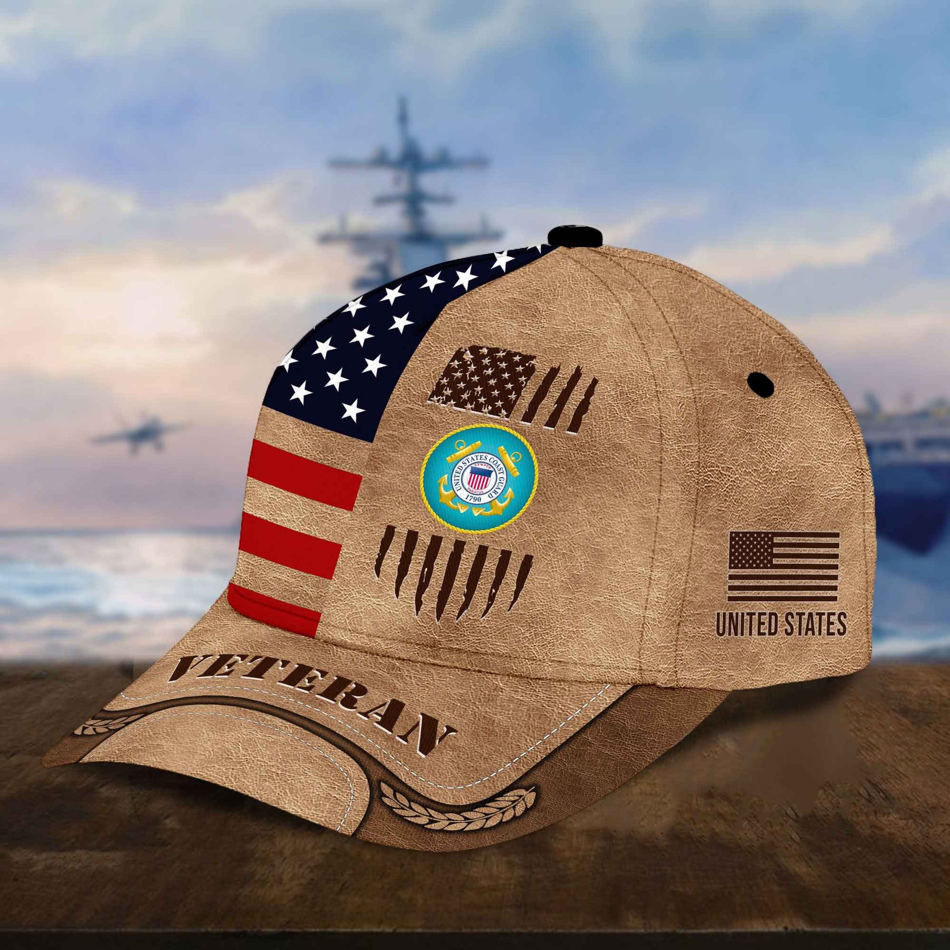 Premium US Veterans Cap, Gifts For Dad, Gifts For Husband, Gifts For Veterans Day APHN190812