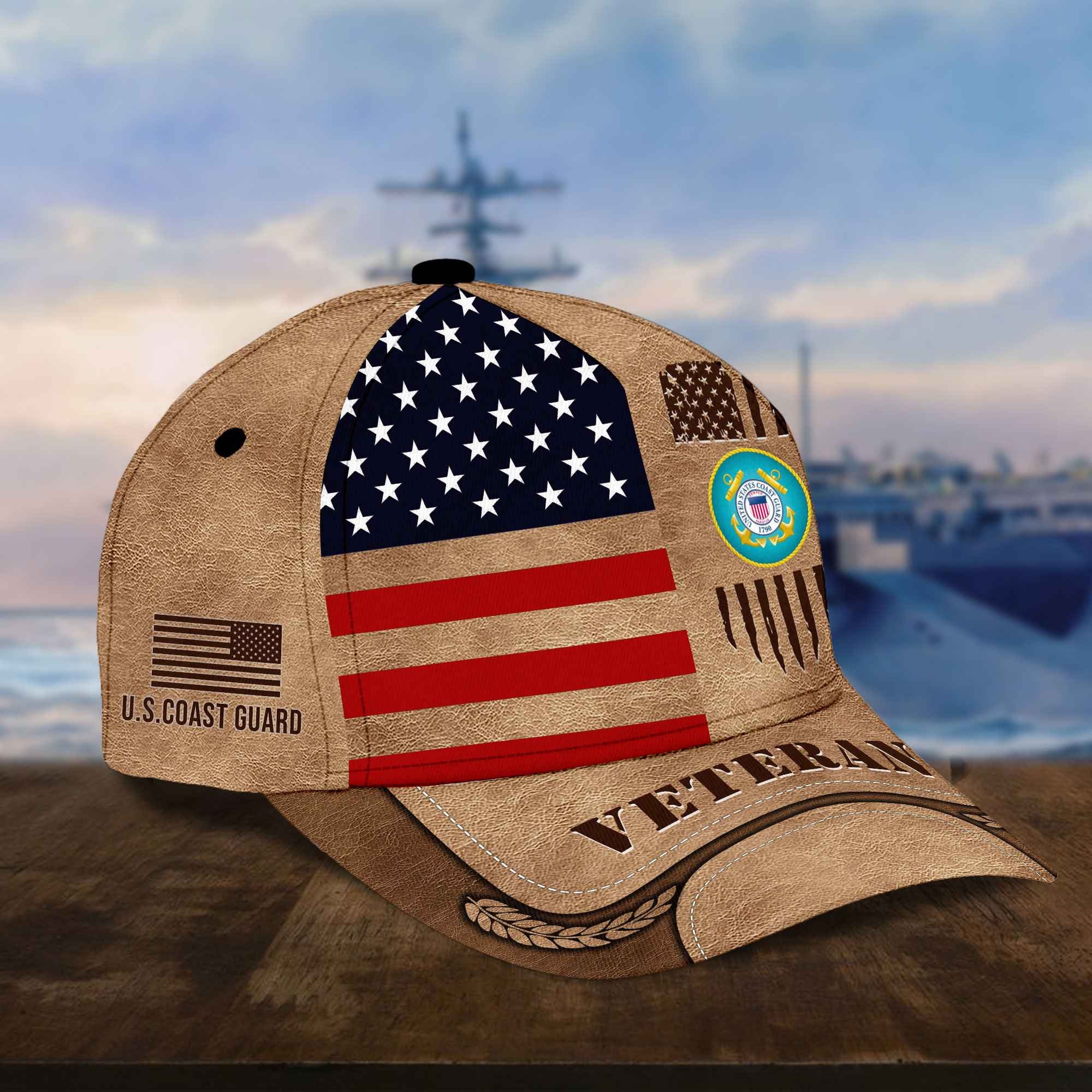Premium US Veterans Cap, Gifts For Dad, Gifts For Husband, Gifts For Veterans Day APHN190812