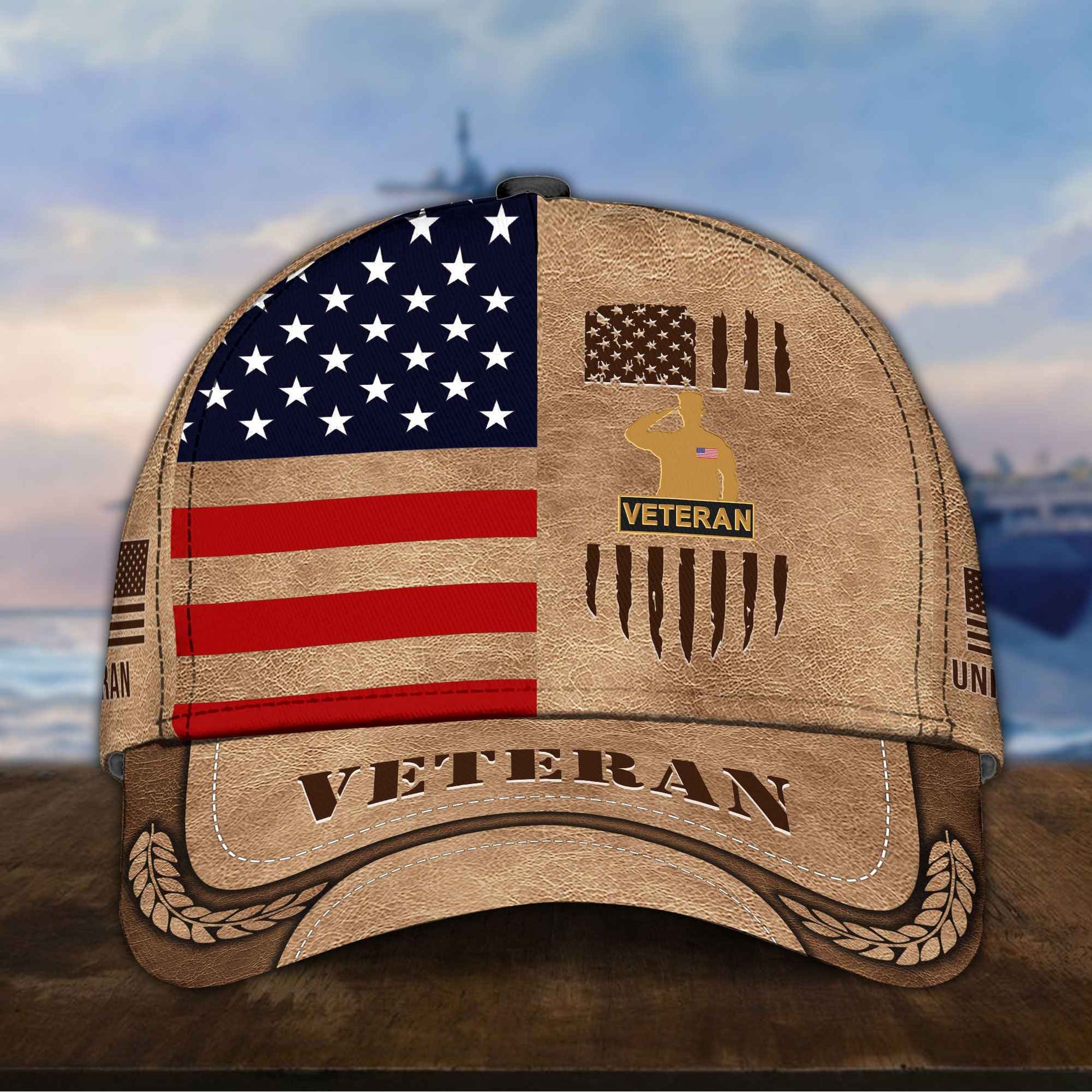 Premium US Veterans Cap, Gifts For Dad, Gifts For Husband, Gifts For Veterans Day APHN190812
