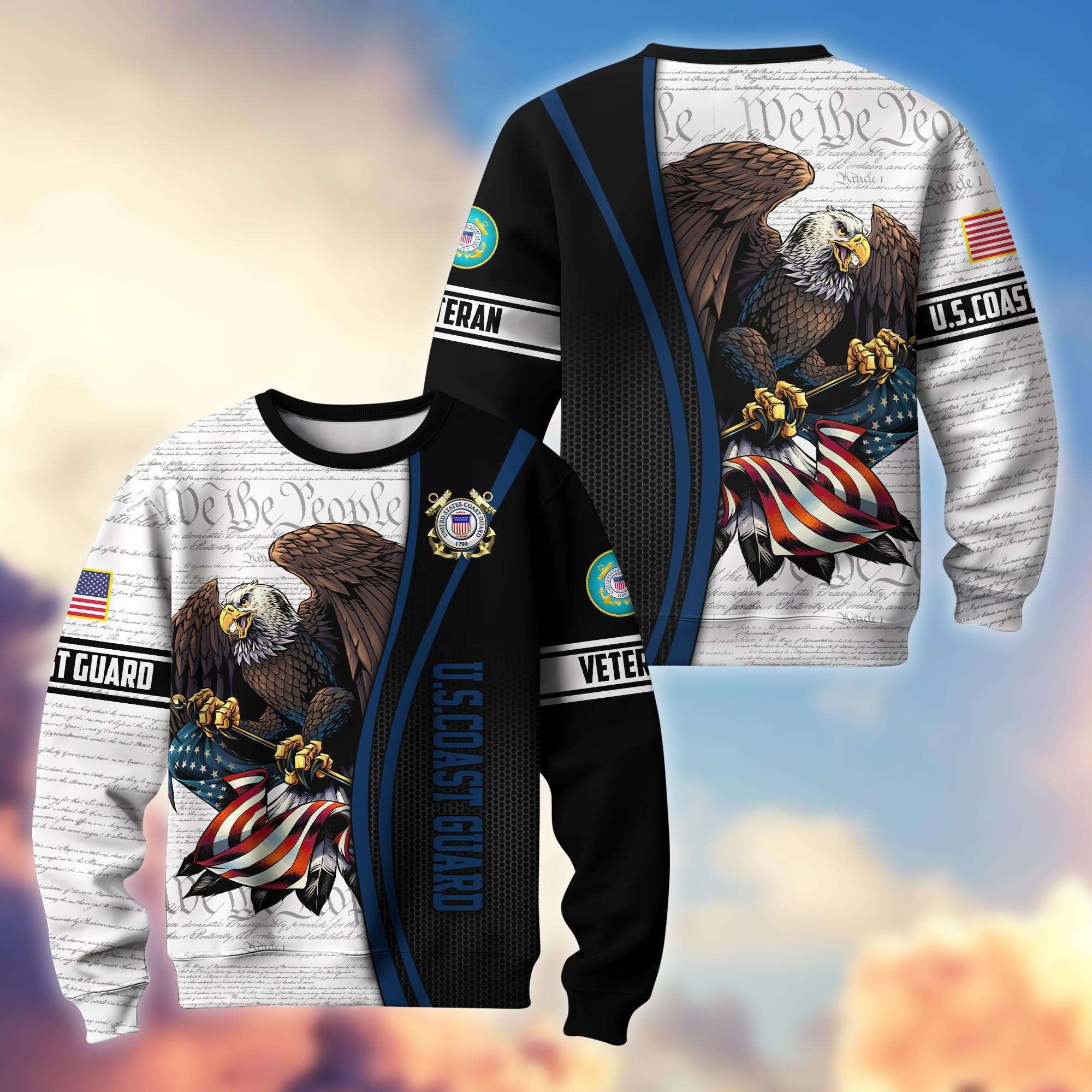 Premium US Veterans Sweatshirt APHN021212, Gifts For US Veterans