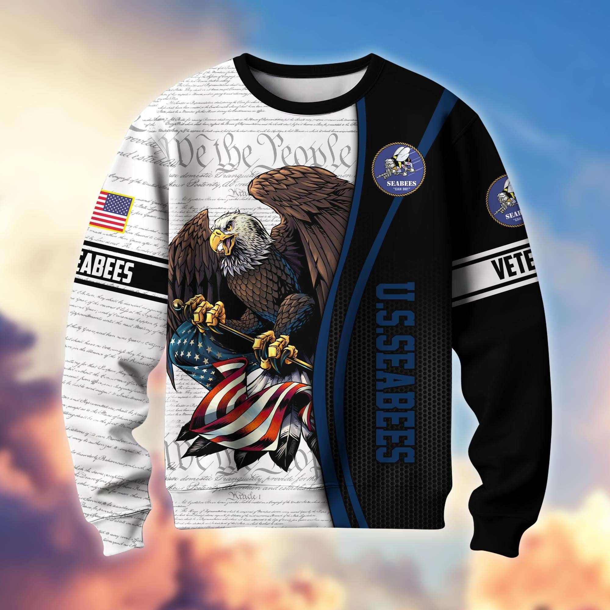 Premium US Veterans Sweatshirt APHN021212, Gifts For US Veterans