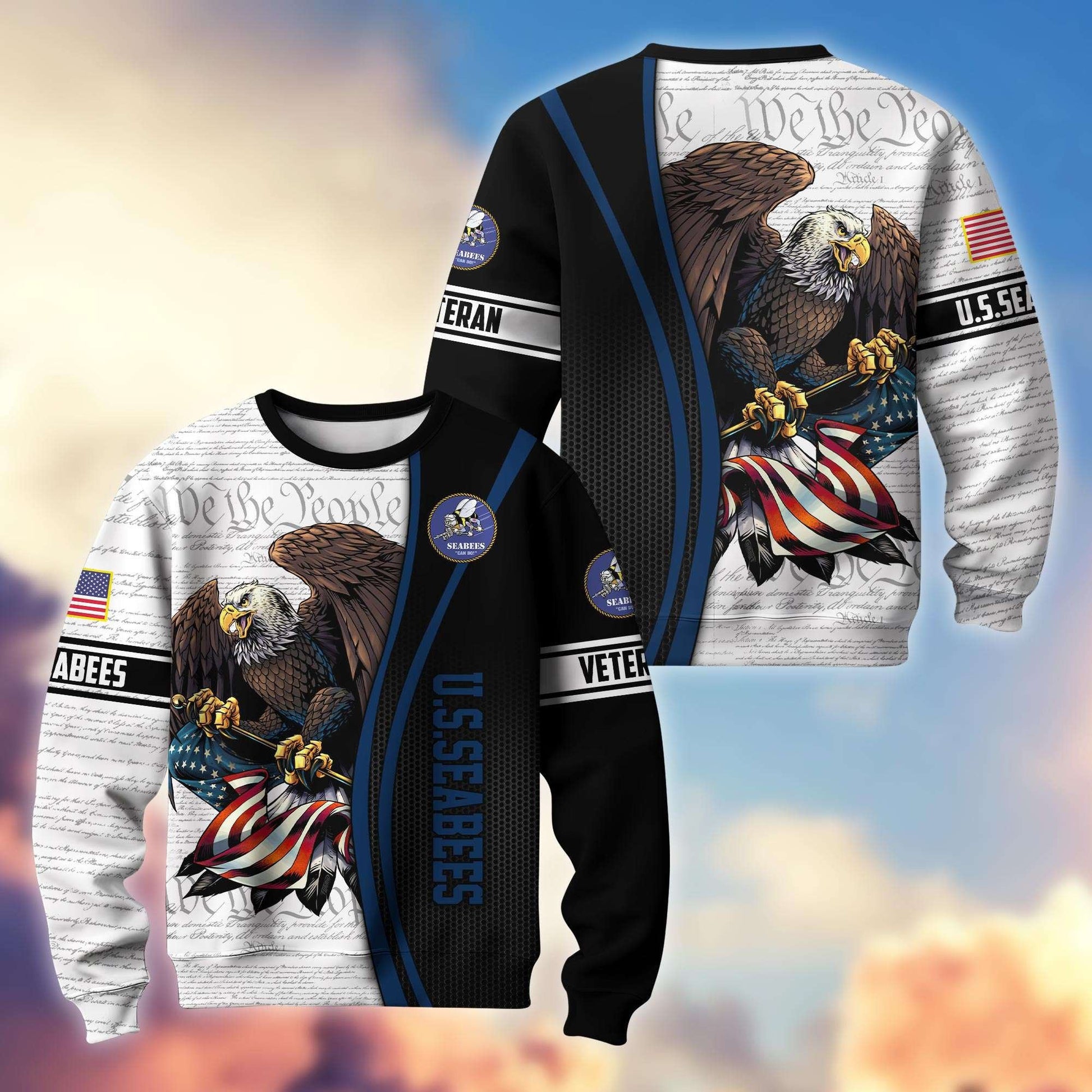 Premium US Veterans Sweatshirt APHN021212, Gifts For US Veterans