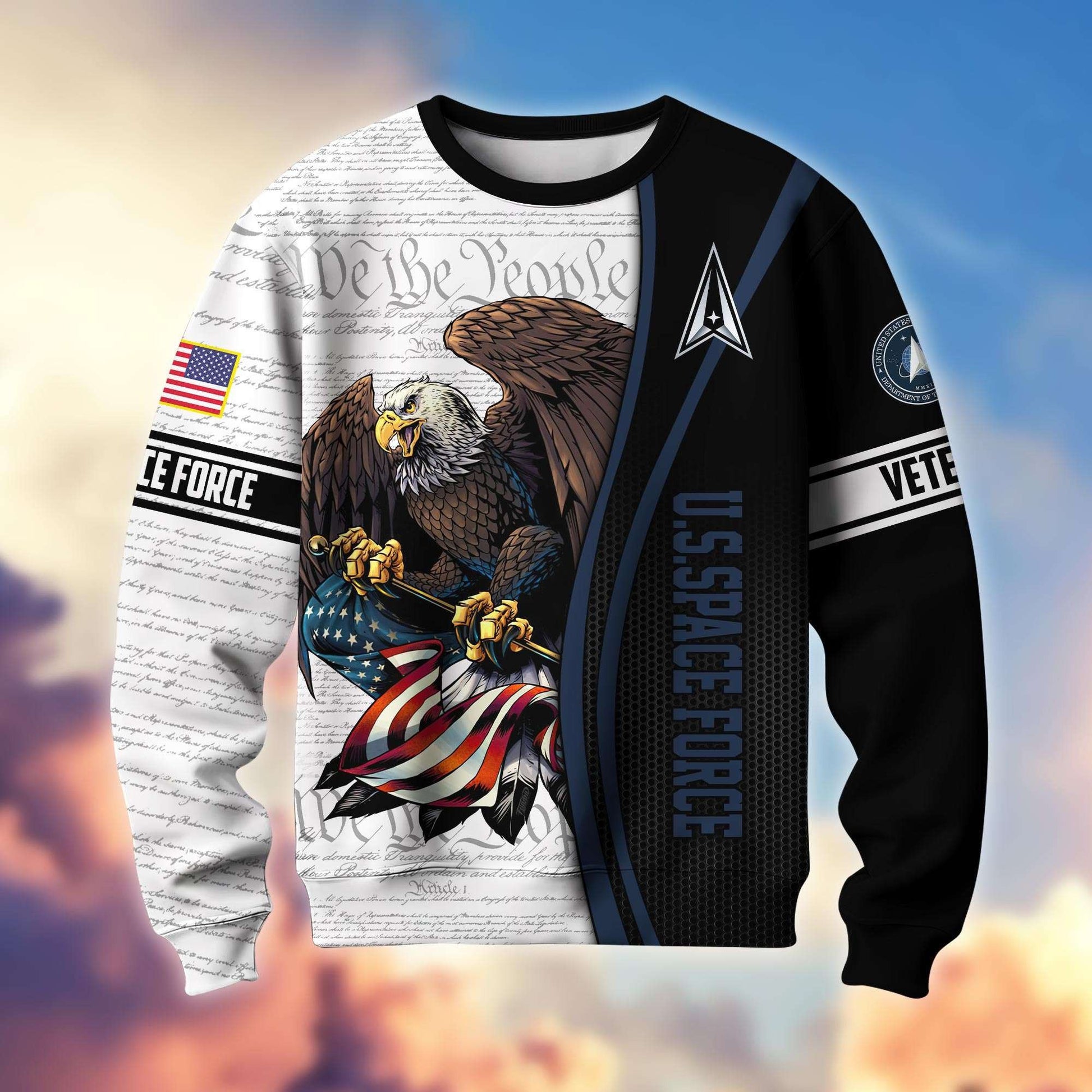 Premium US Veterans Sweatshirt APHN021212, Gifts For US Veterans