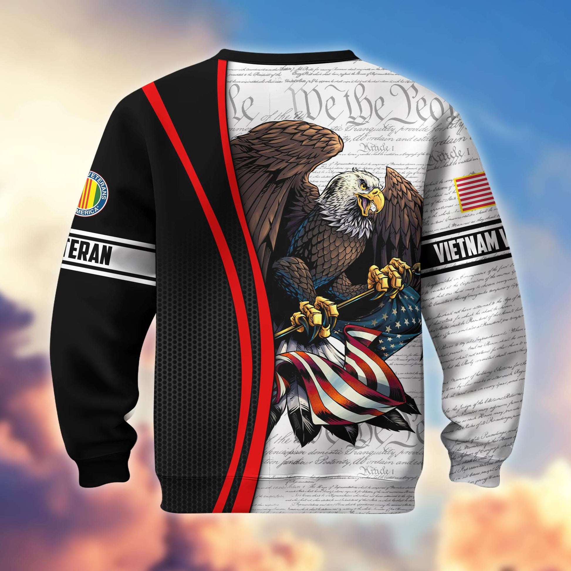 Premium US Veterans Sweatshirt APHN021212, Gifts For US Veterans