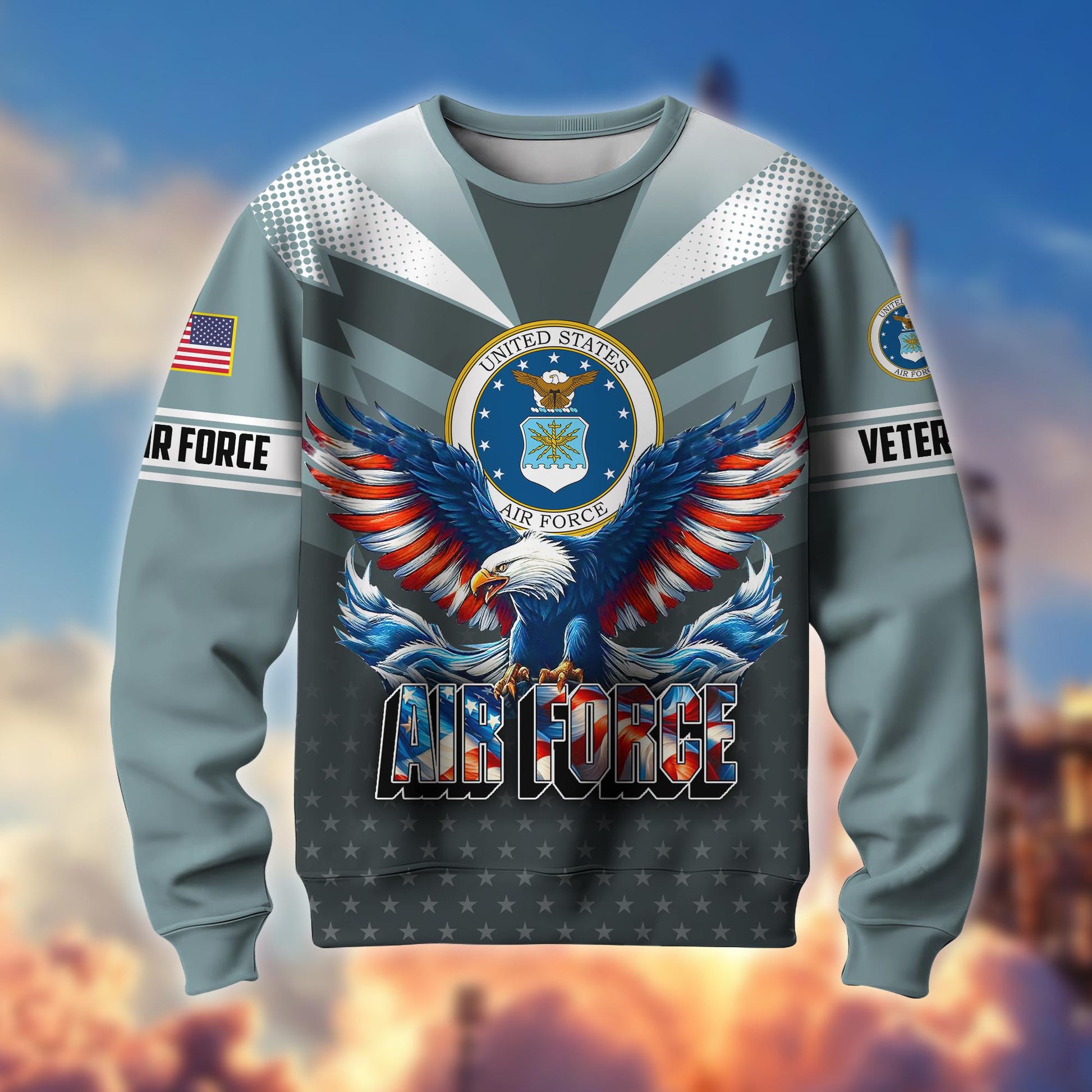 Premium US Veterans Sweatshirt BPVC301101, Gifts For US Veterans