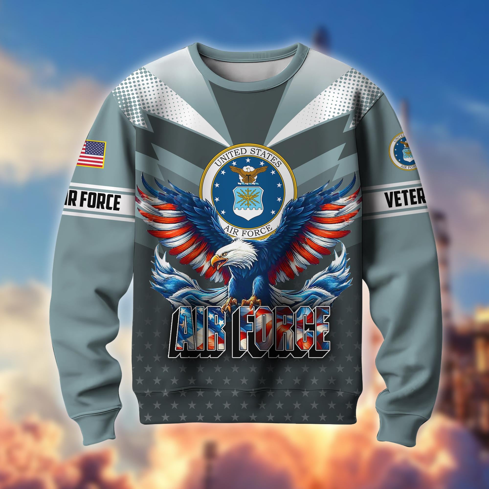 Premium US Veterans Sweatshirt BPVC301101, Gifts For US Veterans