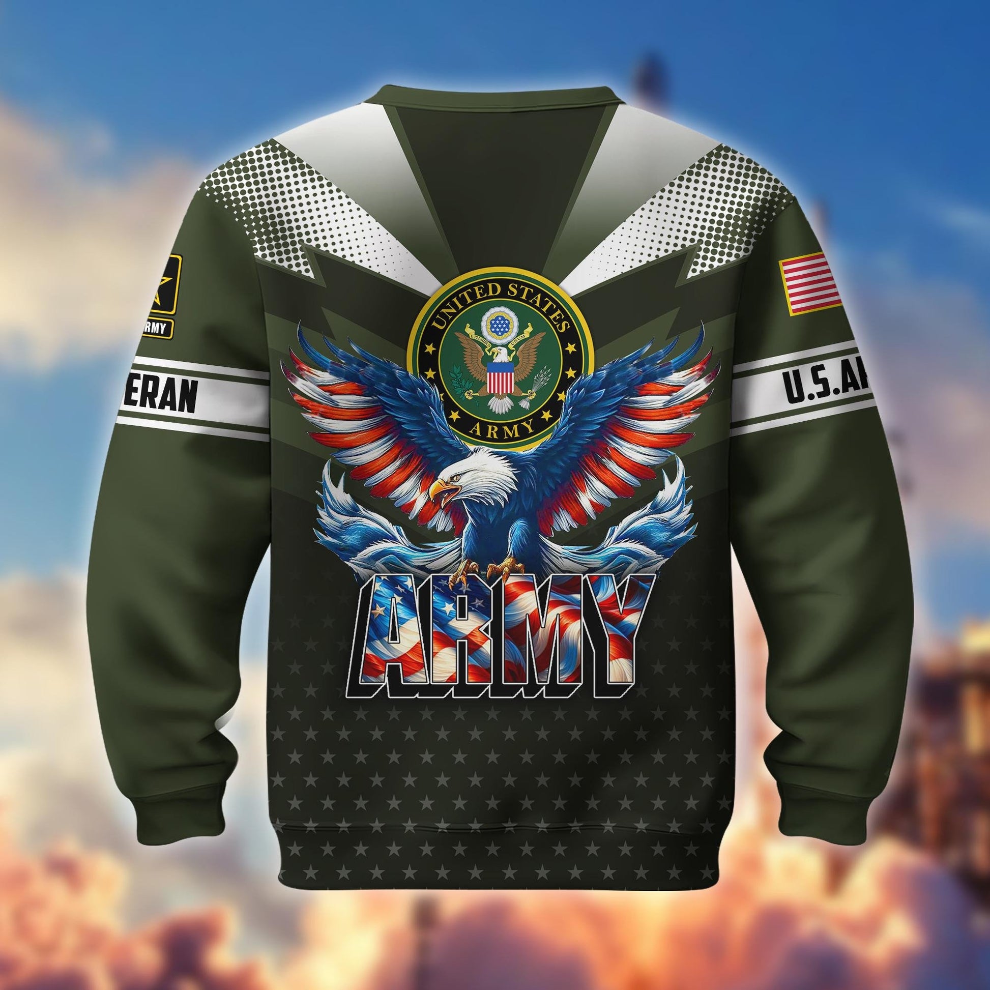 Premium US Veterans Sweatshirt BPVC301101, Gifts For US Veterans