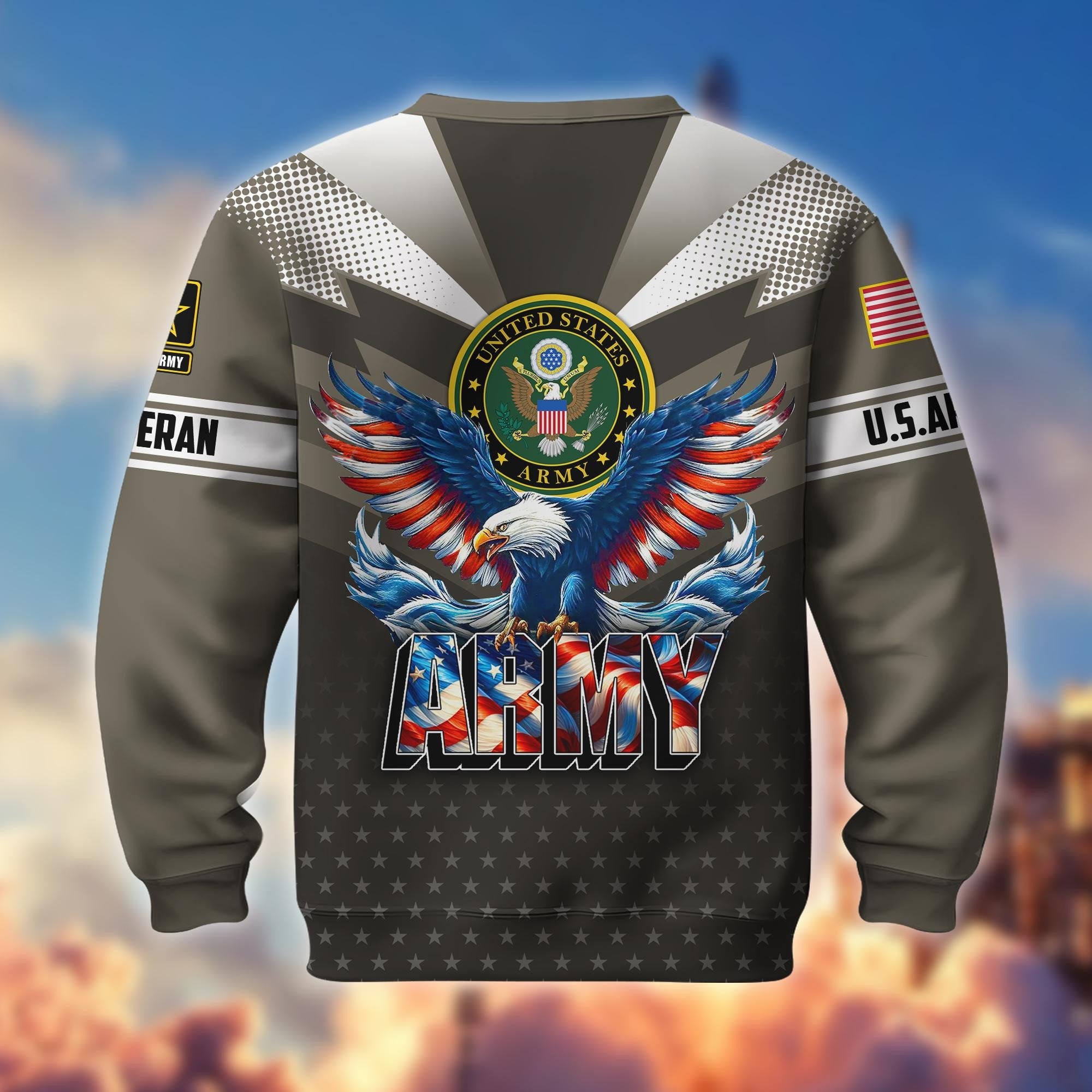 Premium US Veterans Sweatshirt BPVC301101, Gifts For US Veterans