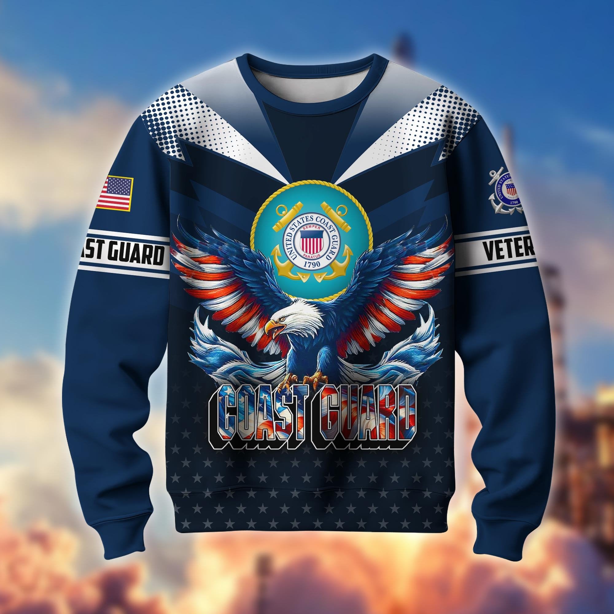 Premium US Veterans Sweatshirt BPVC301101, Gifts For US Veterans
