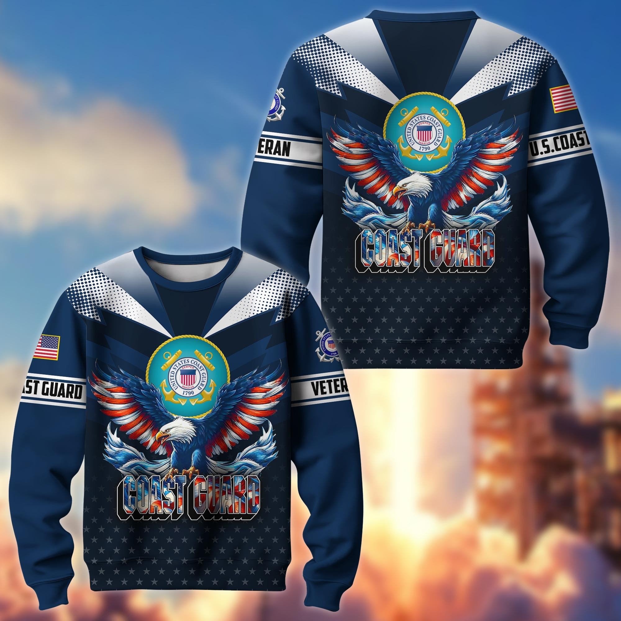 Premium US Veterans Sweatshirt BPVC301101, Gifts For US Veterans