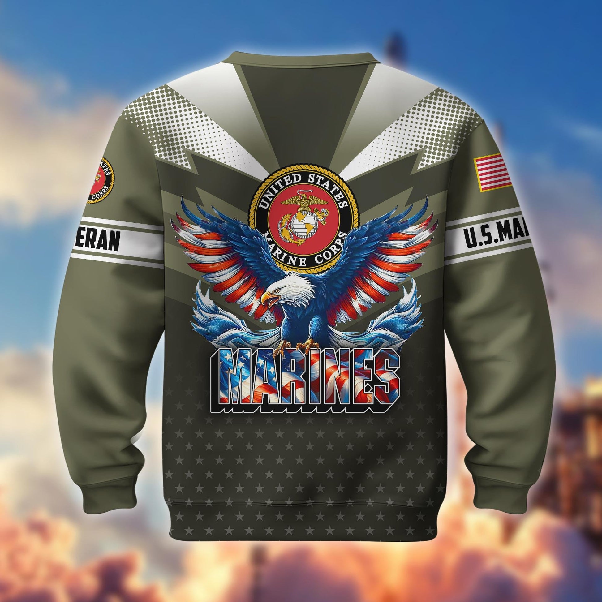 Premium US Veterans Sweatshirt BPVC301101, Gifts For US Veterans