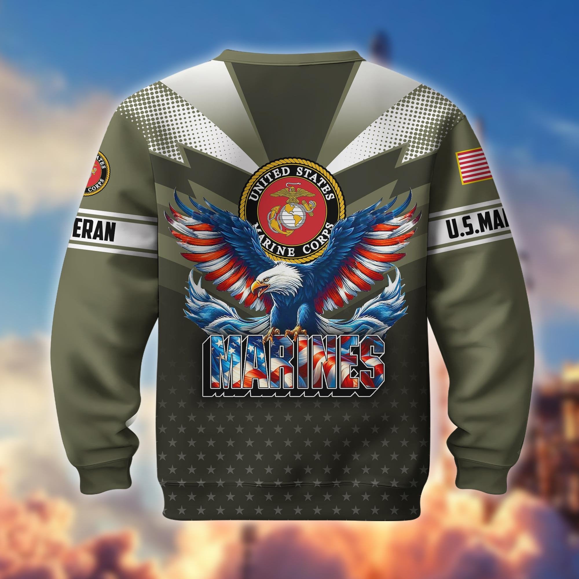 Premium US Veterans Sweatshirt BPVC301101, Gifts For US Veterans