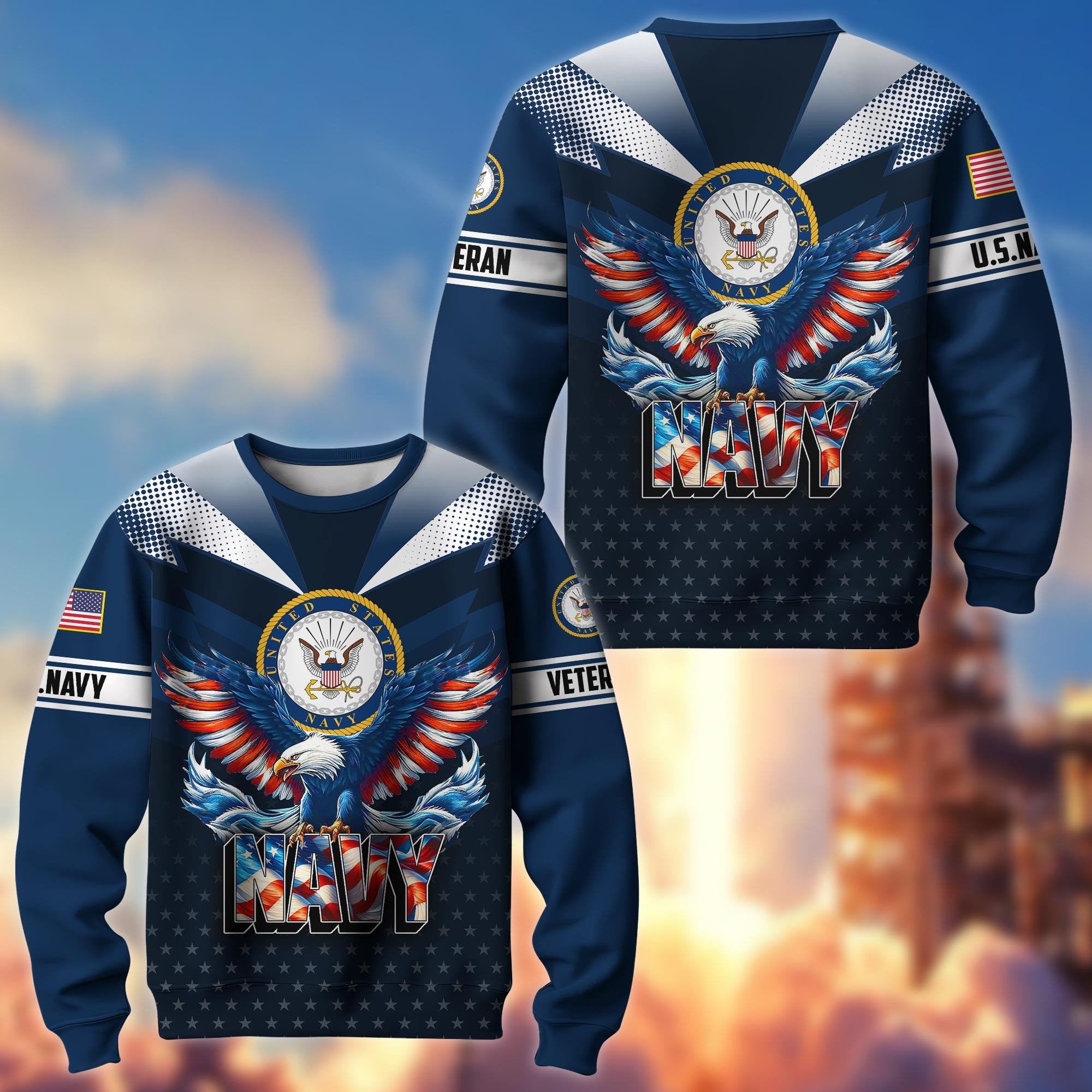 Premium US Veterans Sweatshirt BPVC301101, Gifts For US Veterans