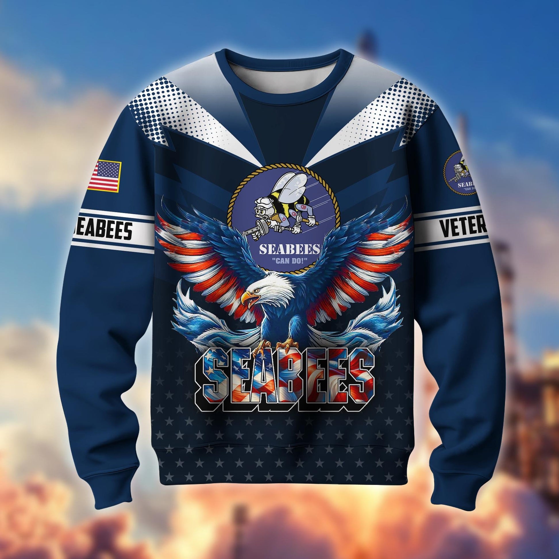 Premium US Veterans Sweatshirt BPVC301101, Gifts For US Veterans