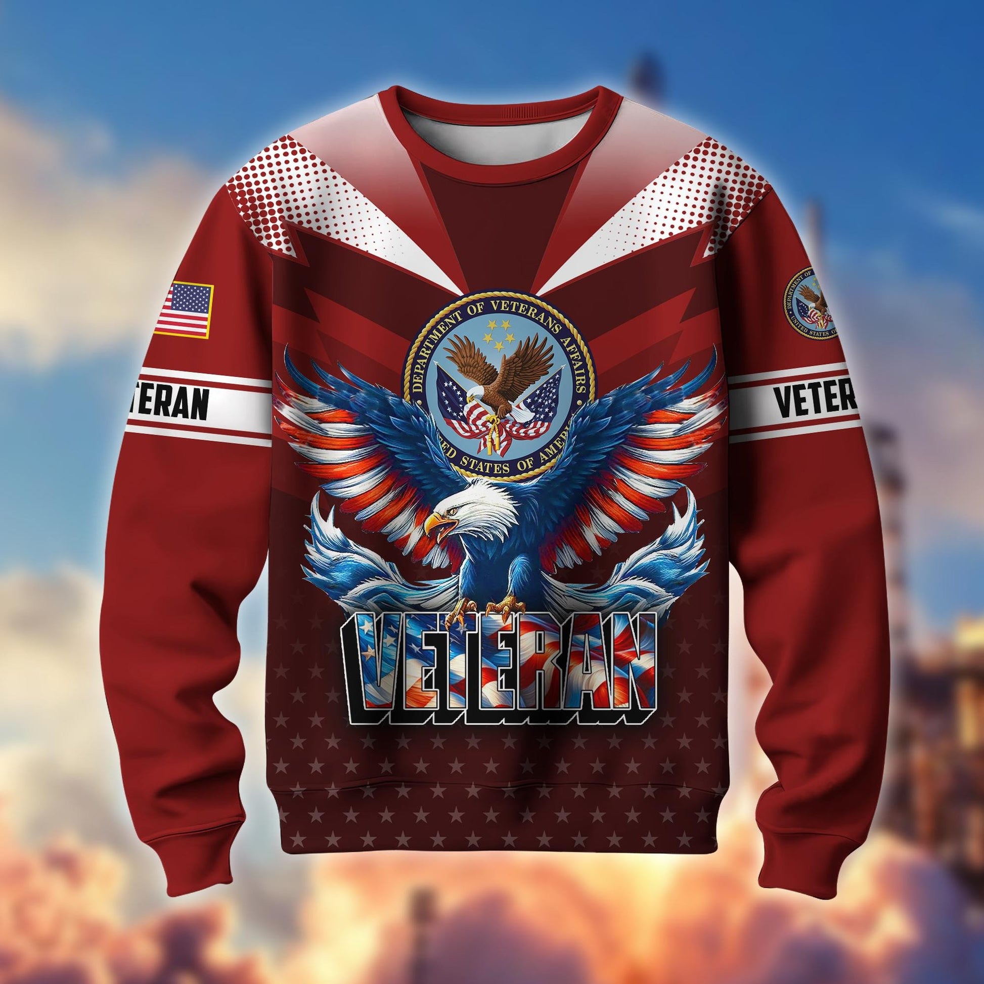 Premium US Veterans Sweatshirt BPVC301101, Gifts For US Veterans