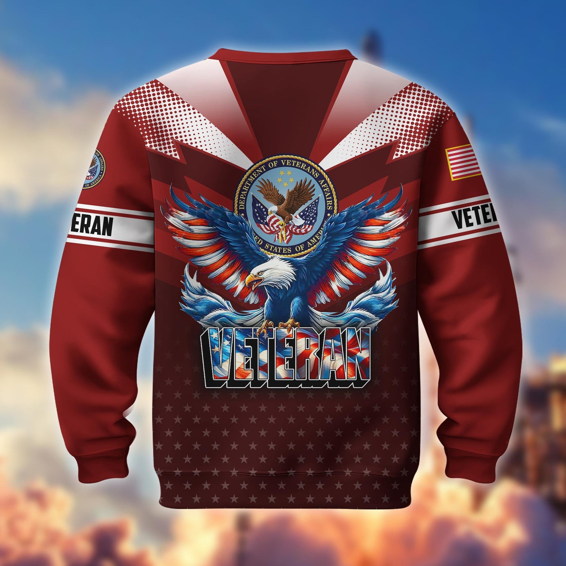 Premium US Veterans Sweatshirt BPVC301101, Gifts For US Veterans