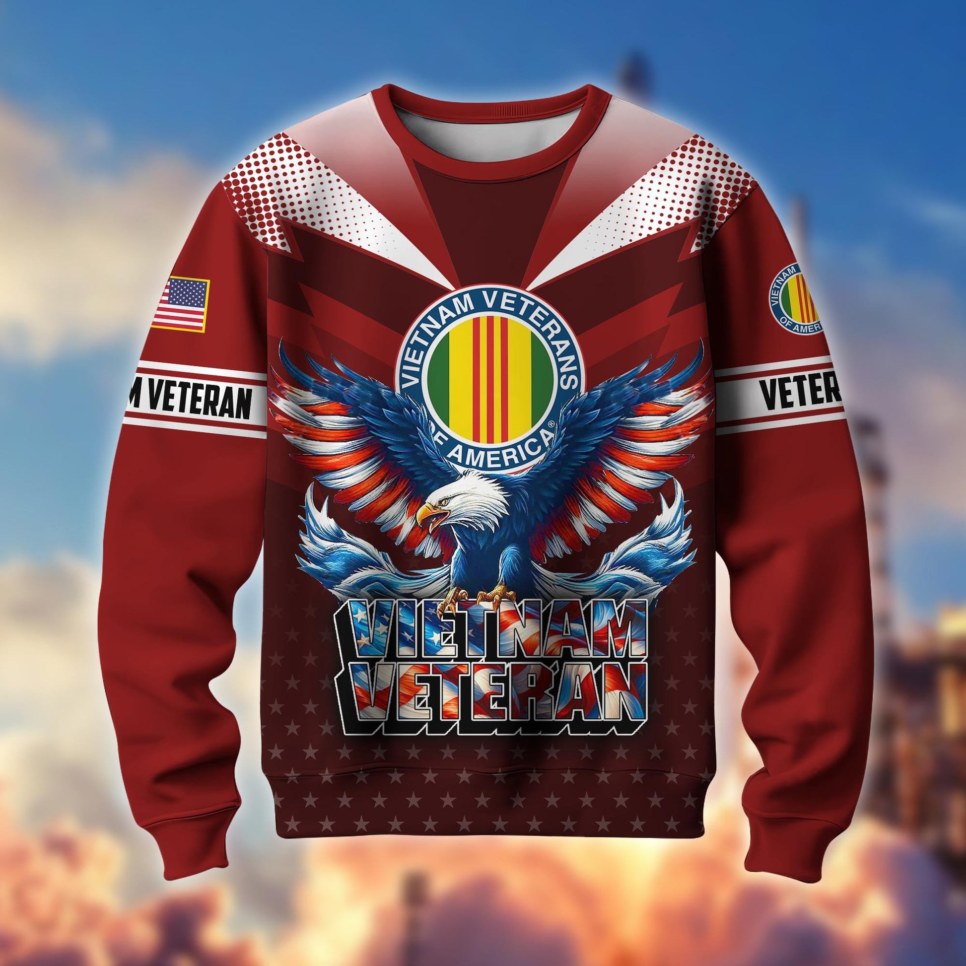 Premium US Veterans Sweatshirt BPVC301101, Gifts For US Veterans