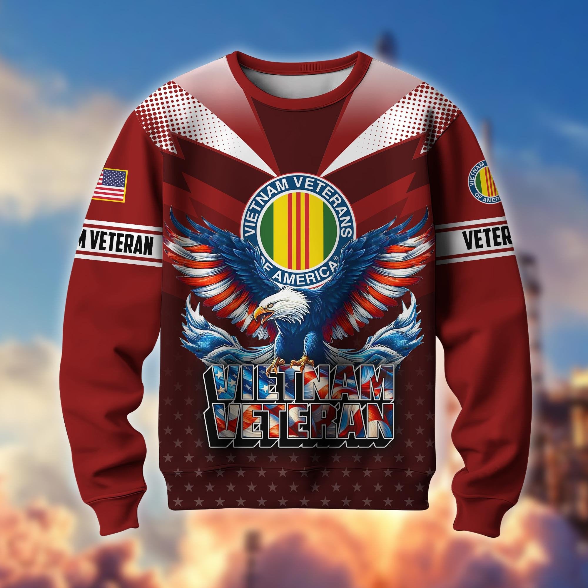 Premium US Veterans Sweatshirt BPVC301101, Gifts For US Veterans