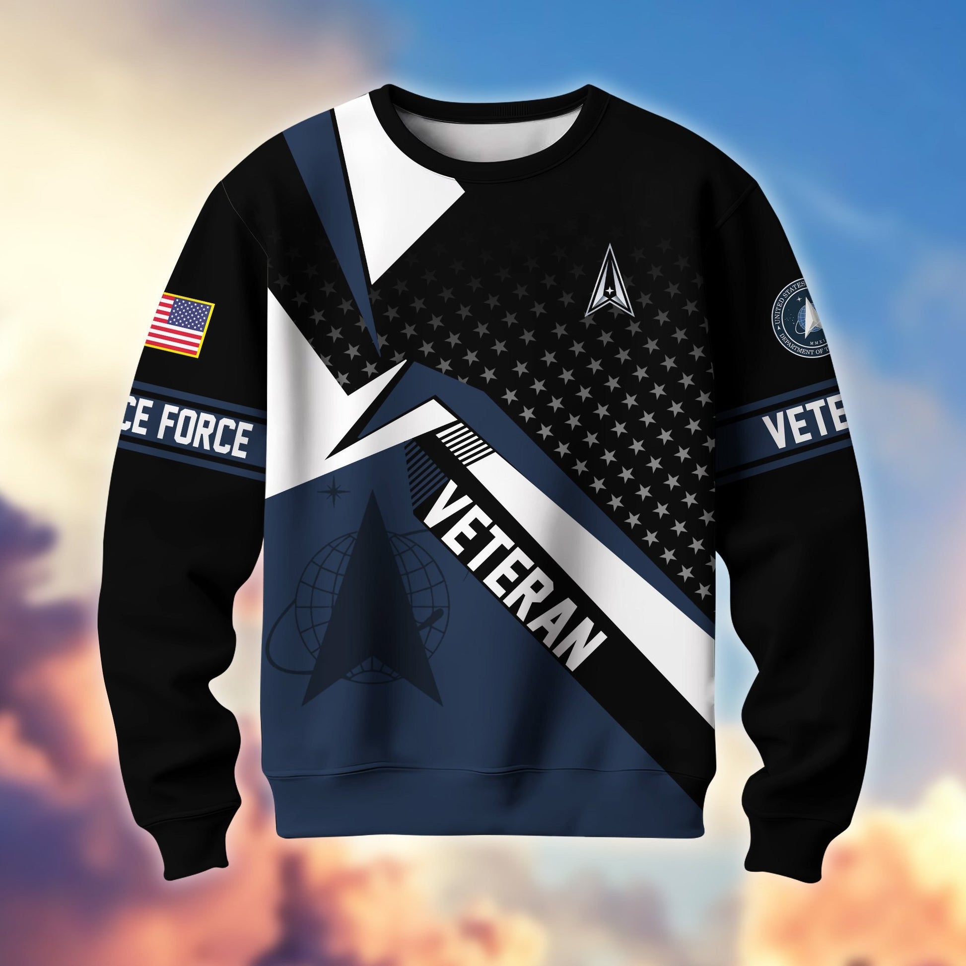 Premium Proudly Served US Veterans Sweatshirt APHN111211, Gifts For US Veterans