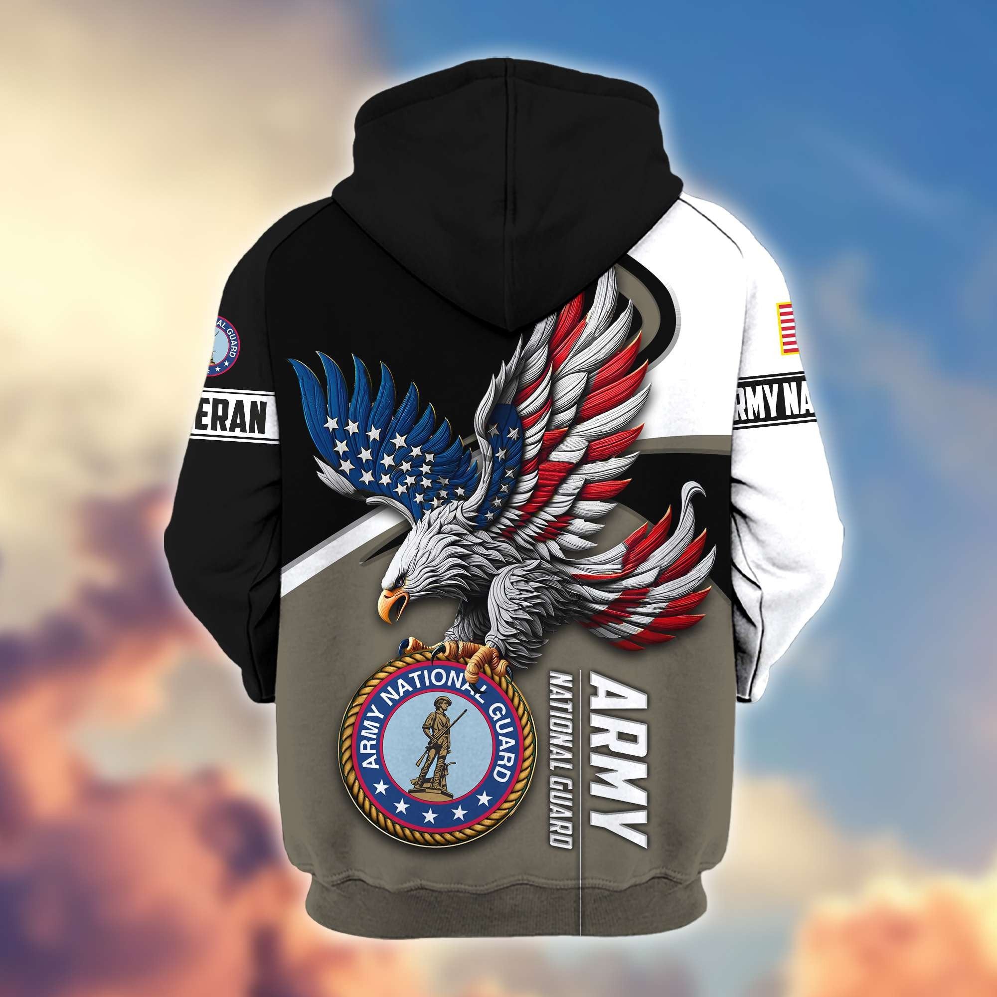 Premium US Veterans Zip Hoodie APHN231211, Gifts For US Veterans