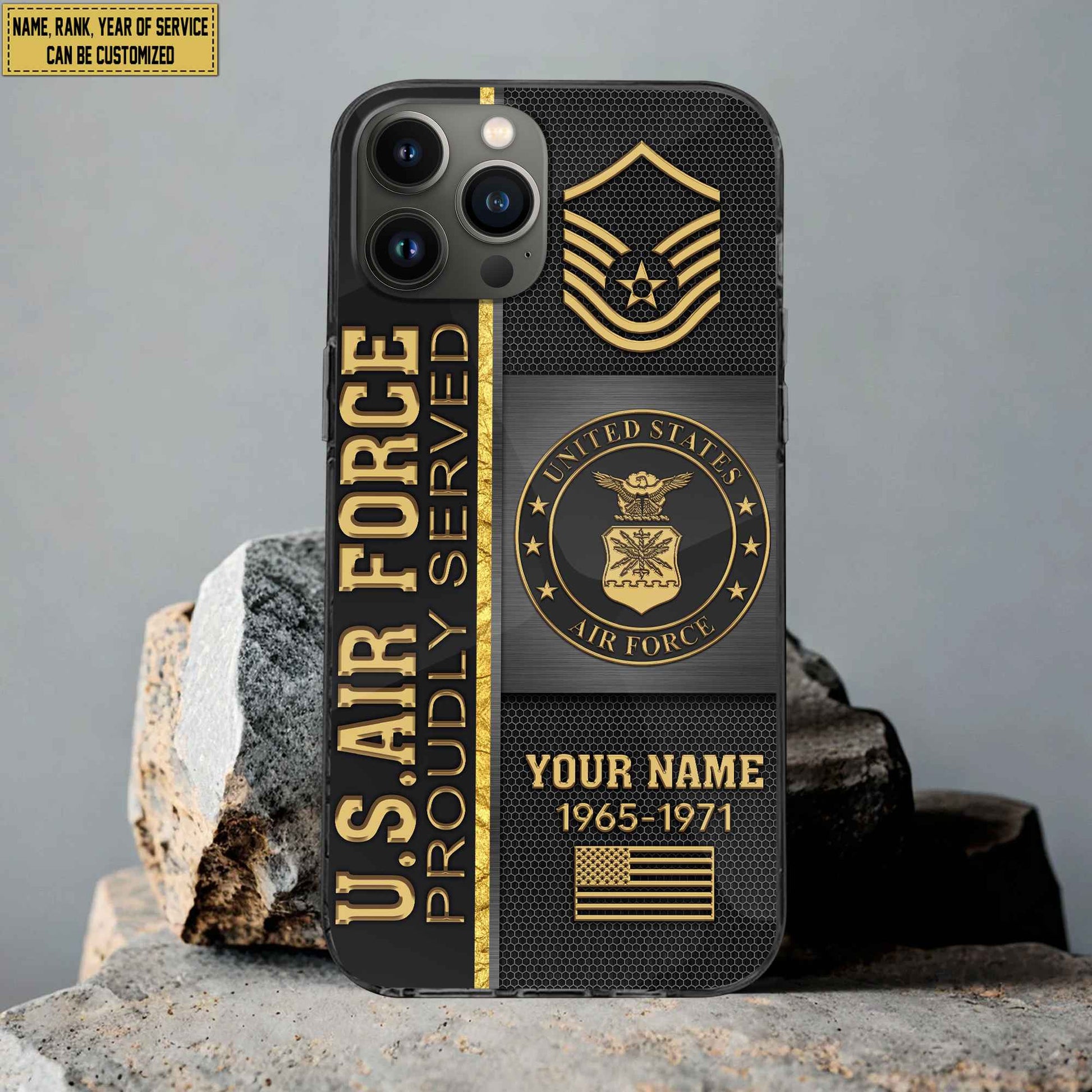 USAF Phone Case, Gifts For Air Force Veteran, Gifts For Veterans Day, Father's Day VPVC501104