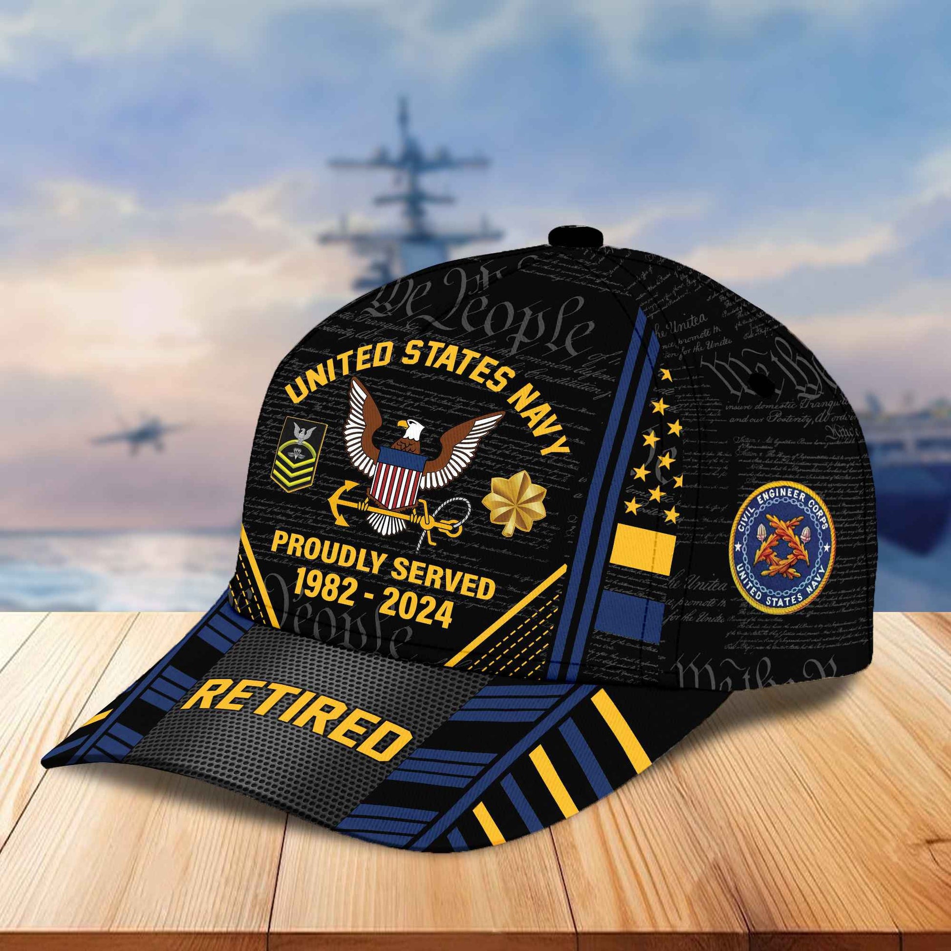 Premium US Navy Retired Cap BPVC050110