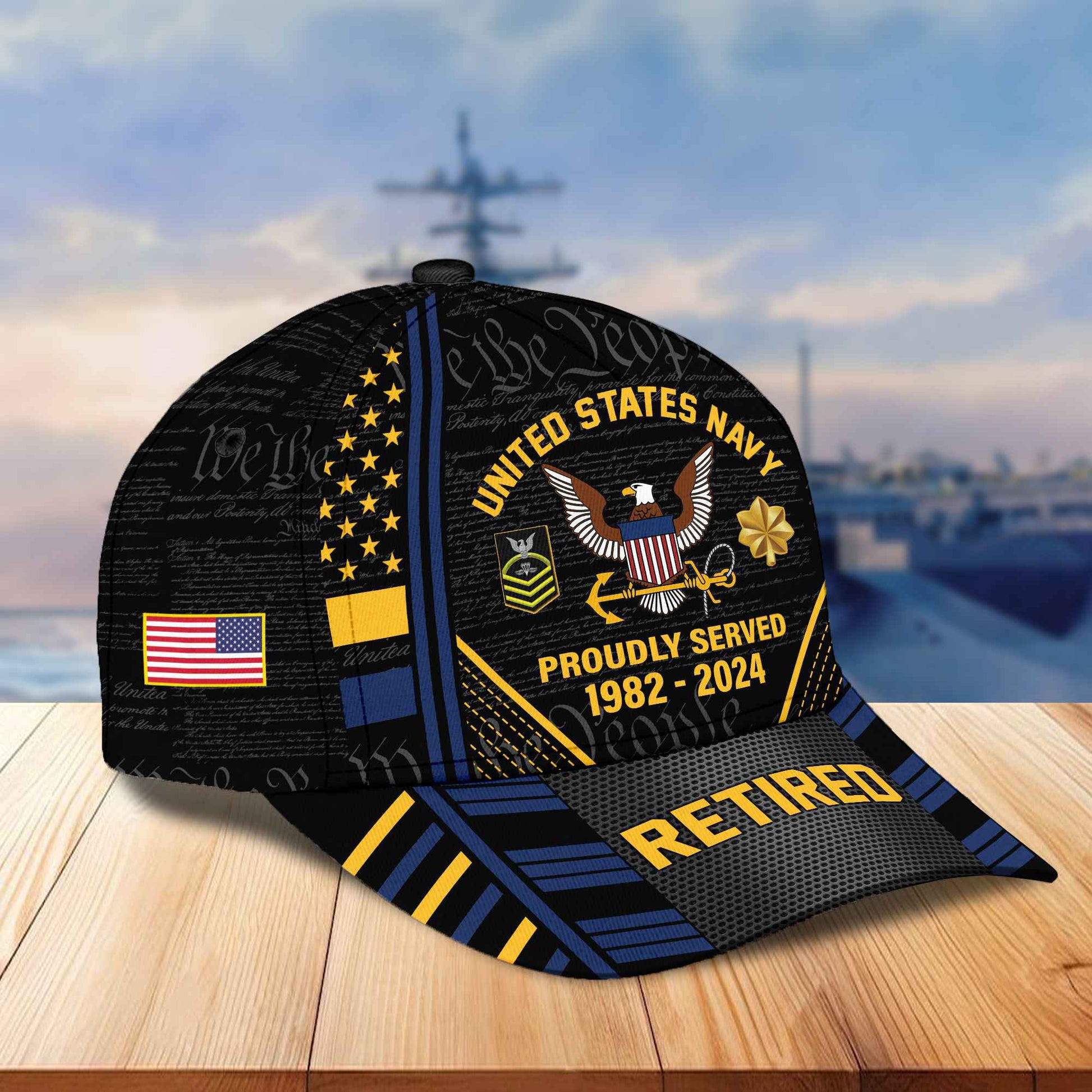 Premium US Navy Retired Cap BPVC050110