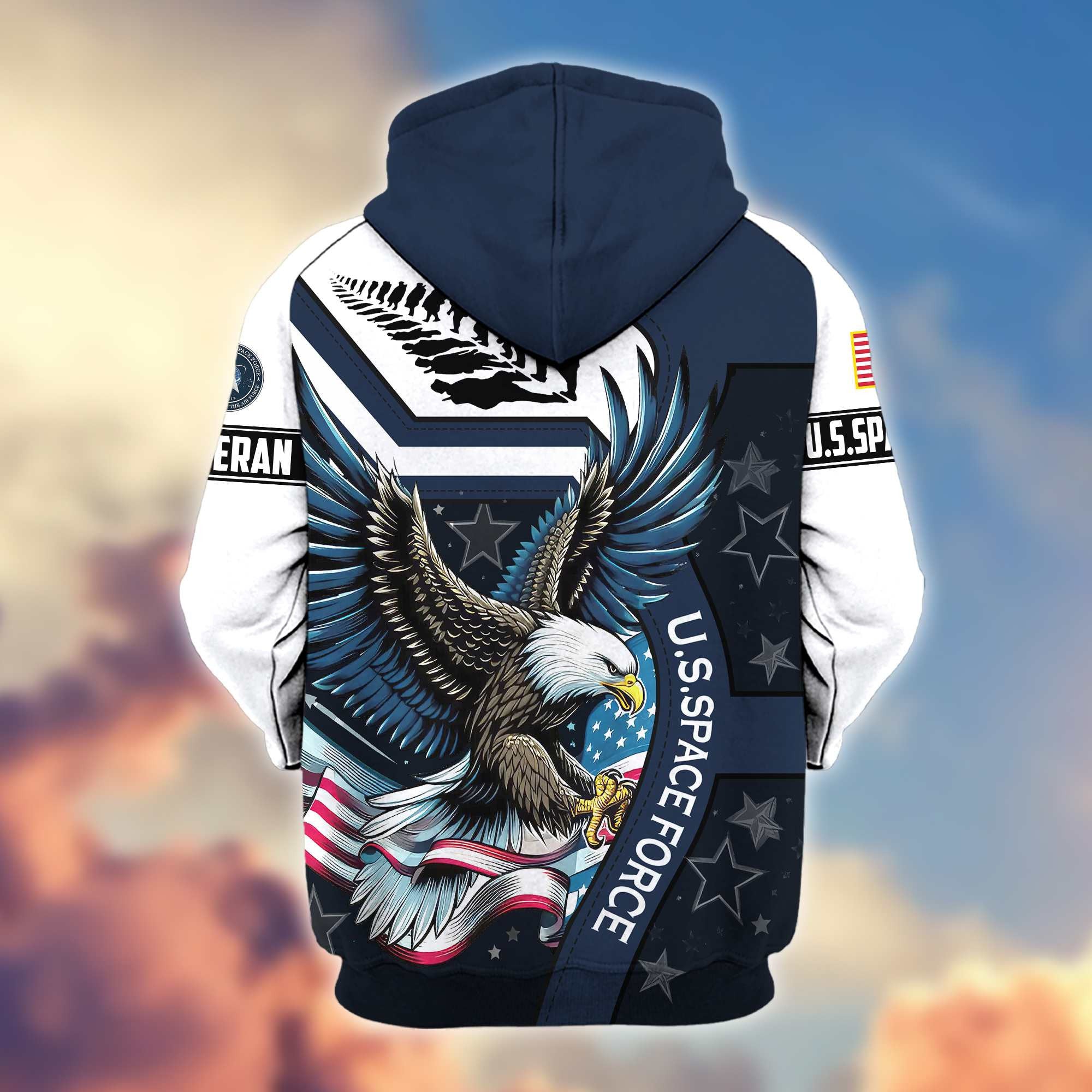 Premium Honoring All Who Served US Veterans Zip Hoodie APHN251212, Gifts For US Veterans