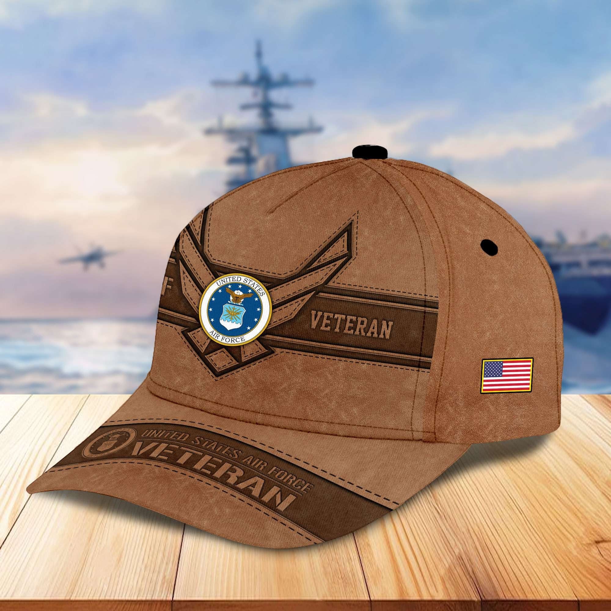Premium US Veterans Cap, Gifts For US Veterans APHN241211
