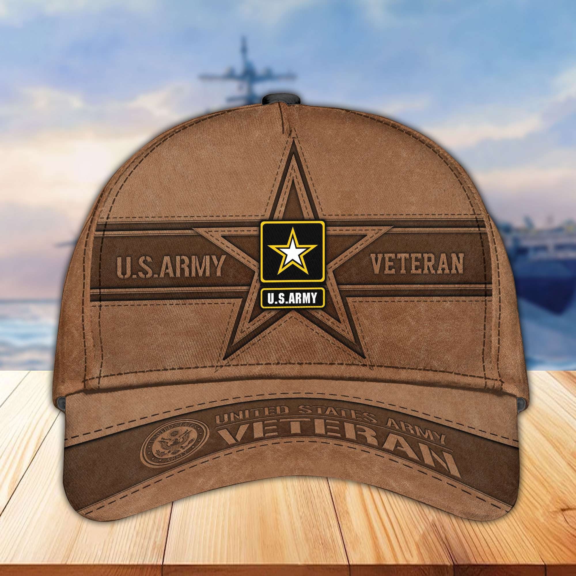 Premium US Veterans Cap, Gifts For US Veterans APHN241211