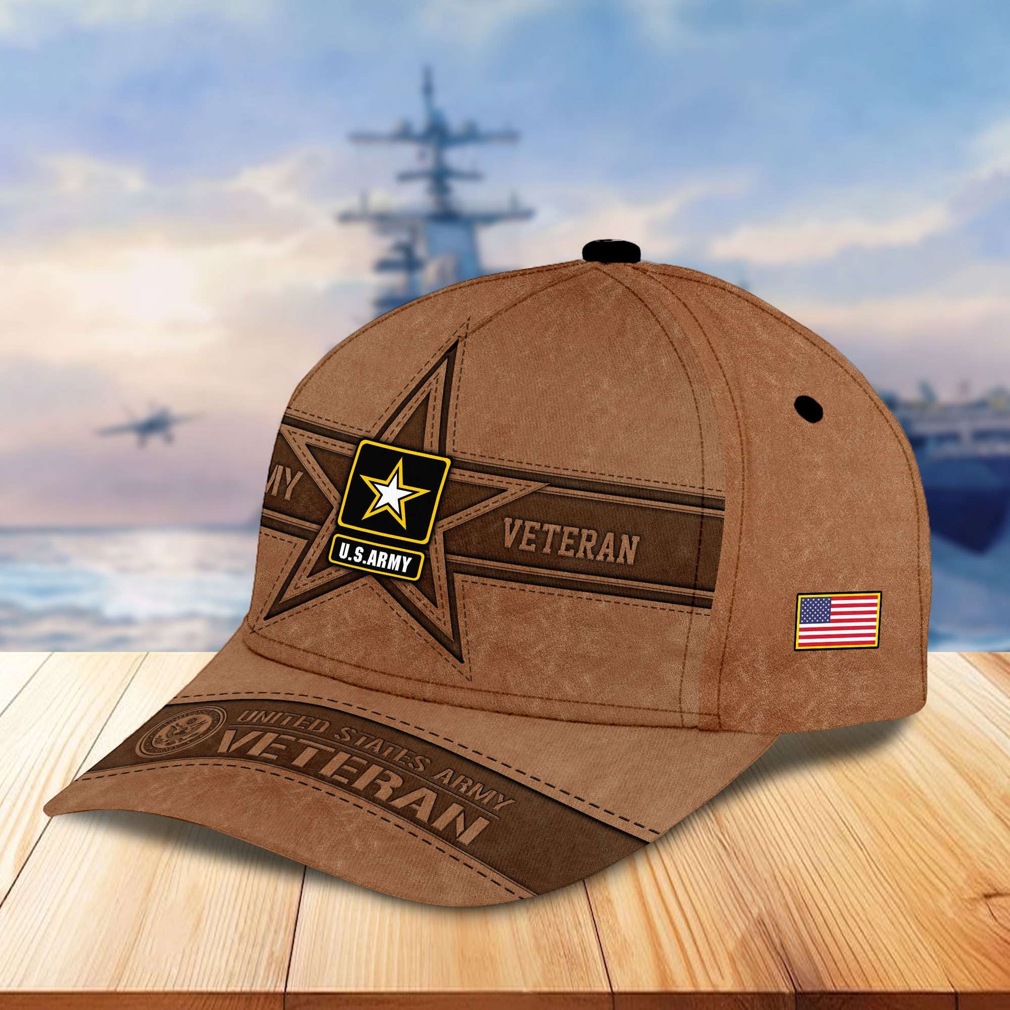 Premium US Veterans Cap, Gifts For US Veterans APHN241211
