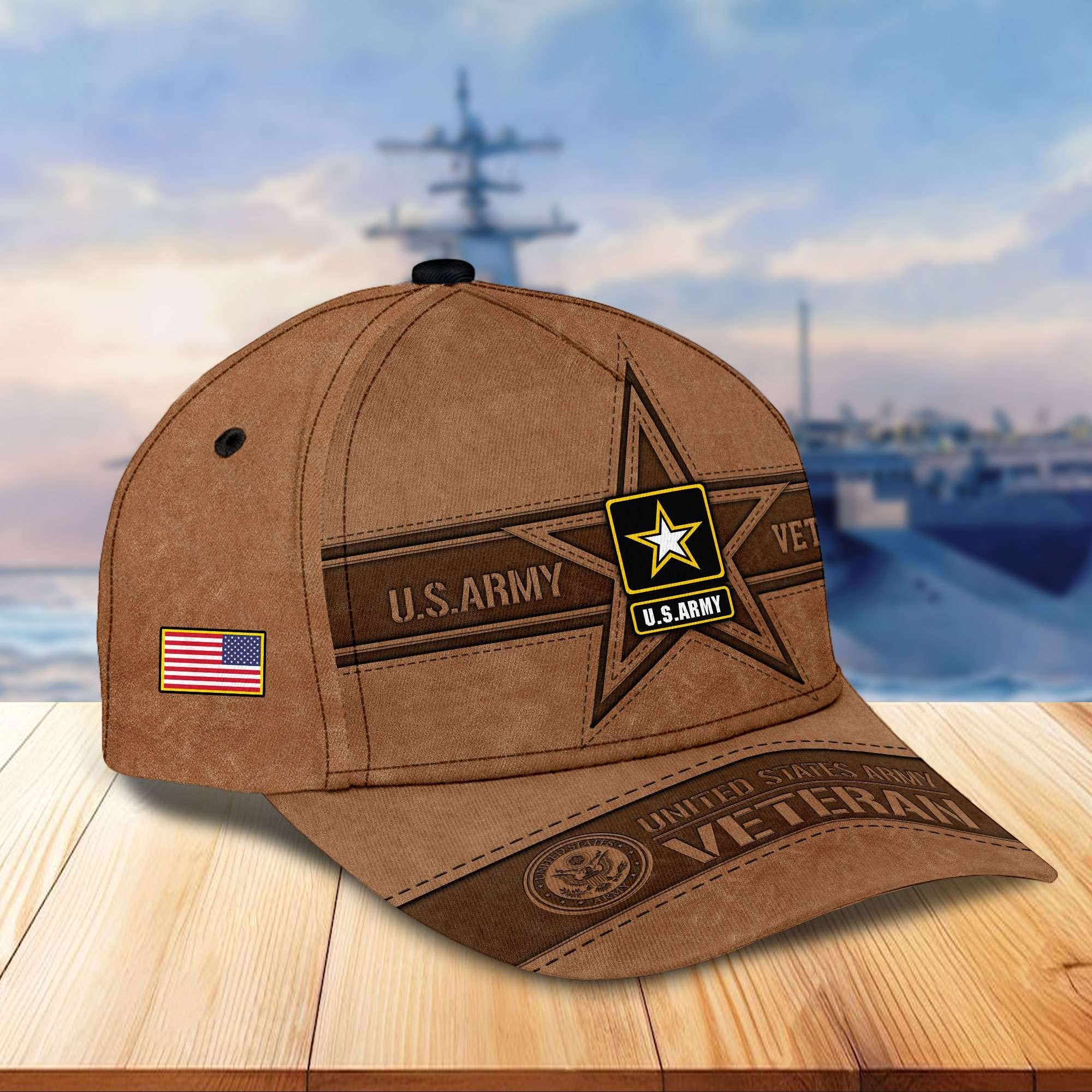 Premium US Veterans Cap, Gifts For US Veterans APHN241211