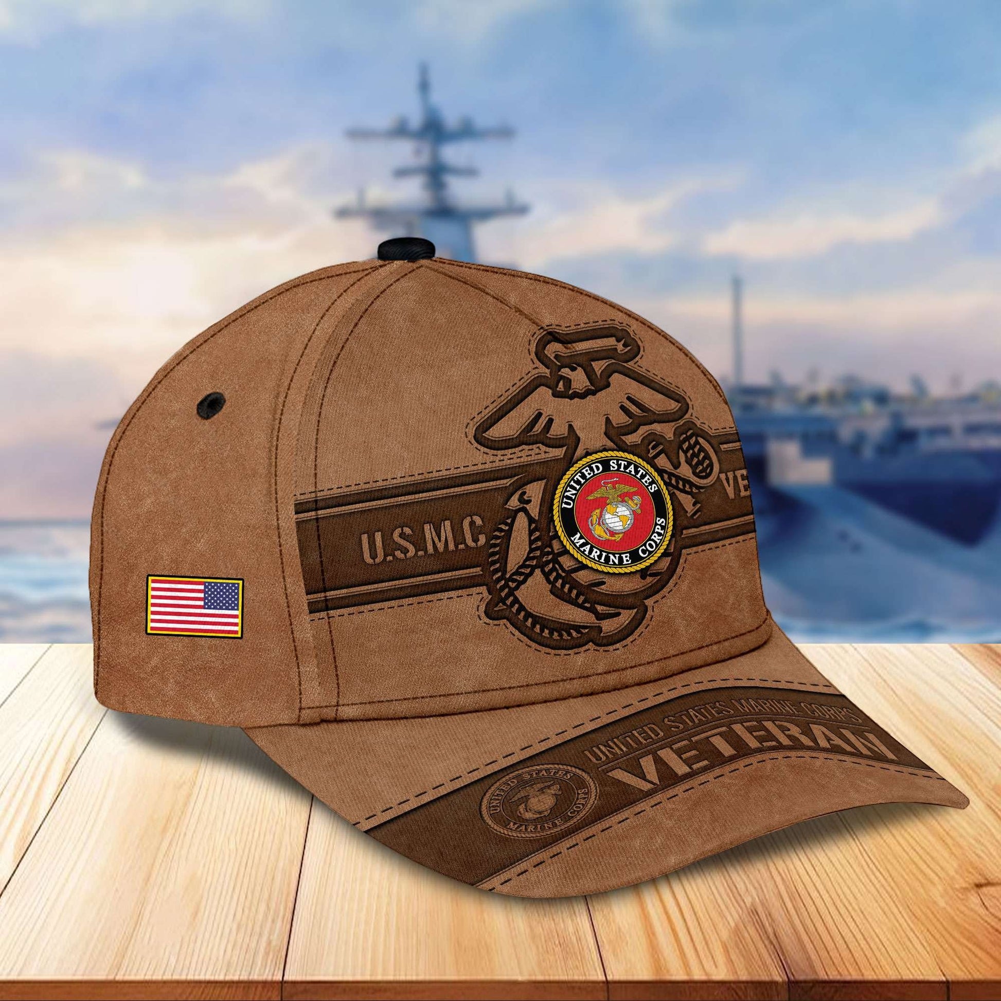 Premium US Veterans Cap, Gifts For US Veterans APHN241211