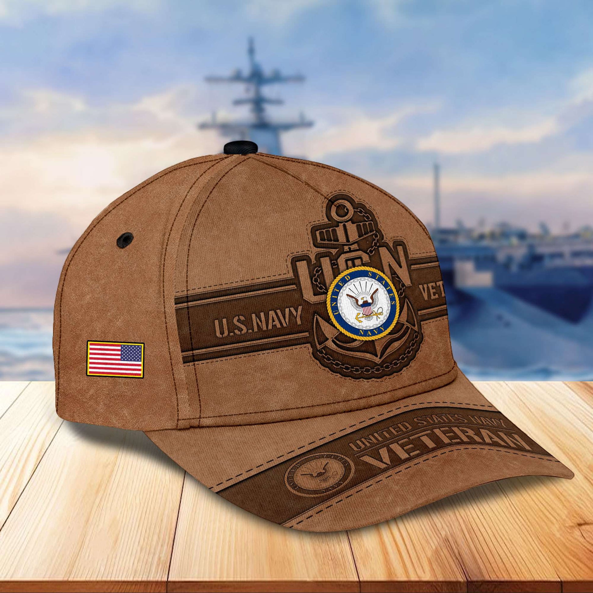 Premium US Veterans Cap, Gifts For US Veterans APHN241211