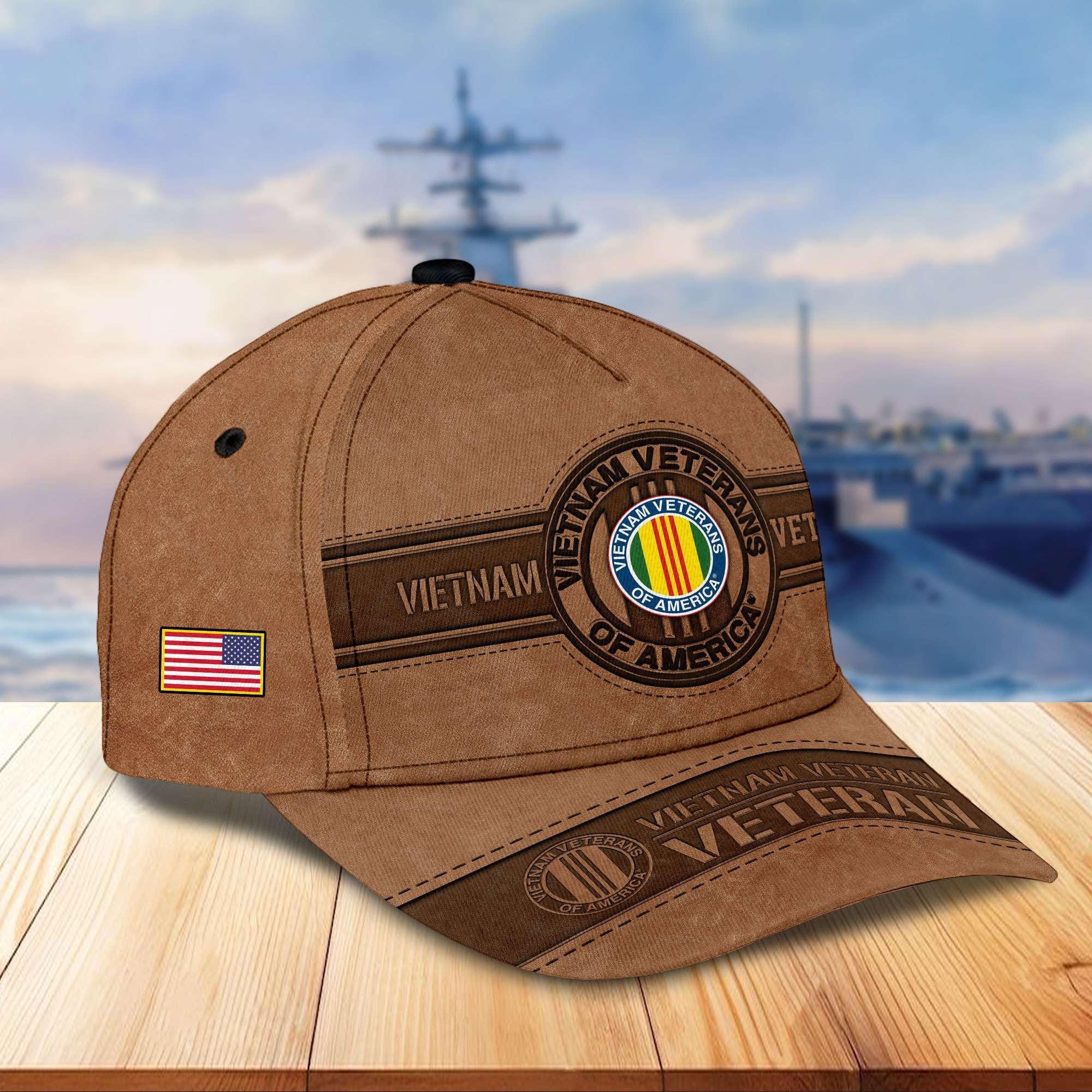 Premium US Veterans Cap, Gifts For US Veterans APHN241211