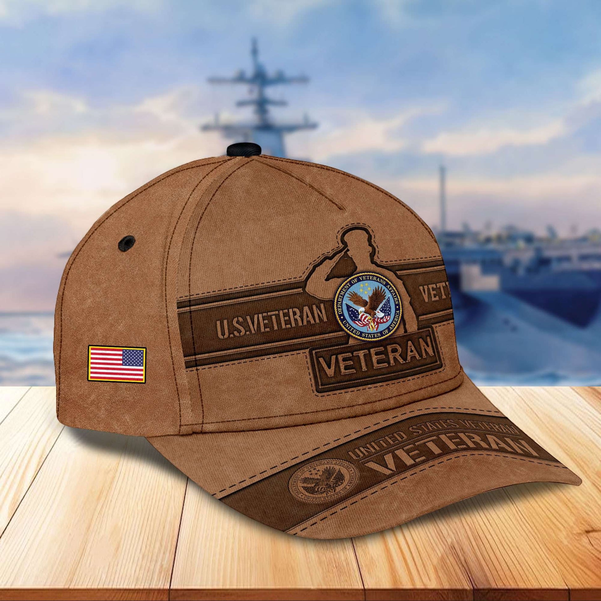Premium US Veterans Cap, Gifts For US Veterans APHN241211