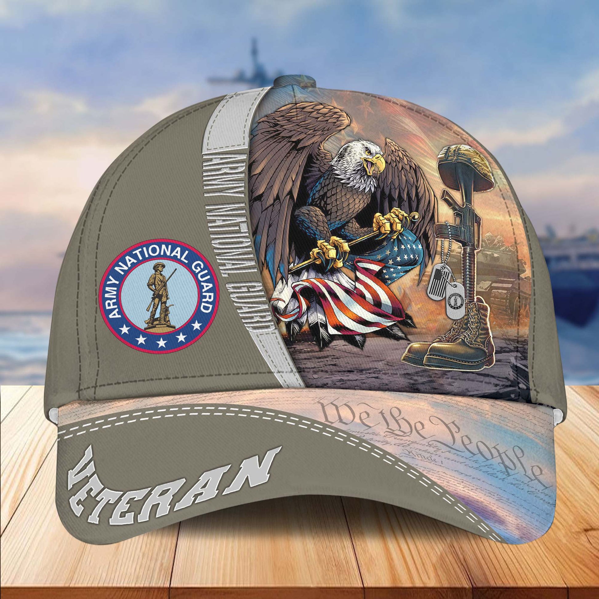Premium US Veterans Cap APHN231212, Gifts For US Veterans, Gifts On Father's Day, Armed Force Day, Independence Day, Veterans Day.