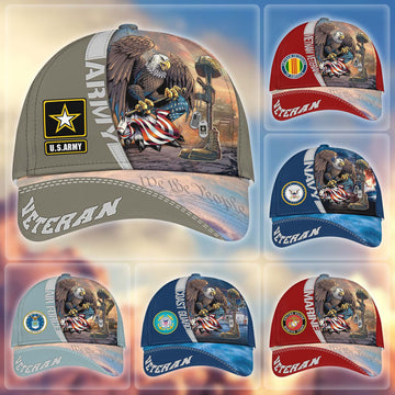 Premium US Veterans Cap APHN231212, Gifts For US Veterans, Gifts On Father's Day, Armed Force Day, Independence Day, Veterans Day.