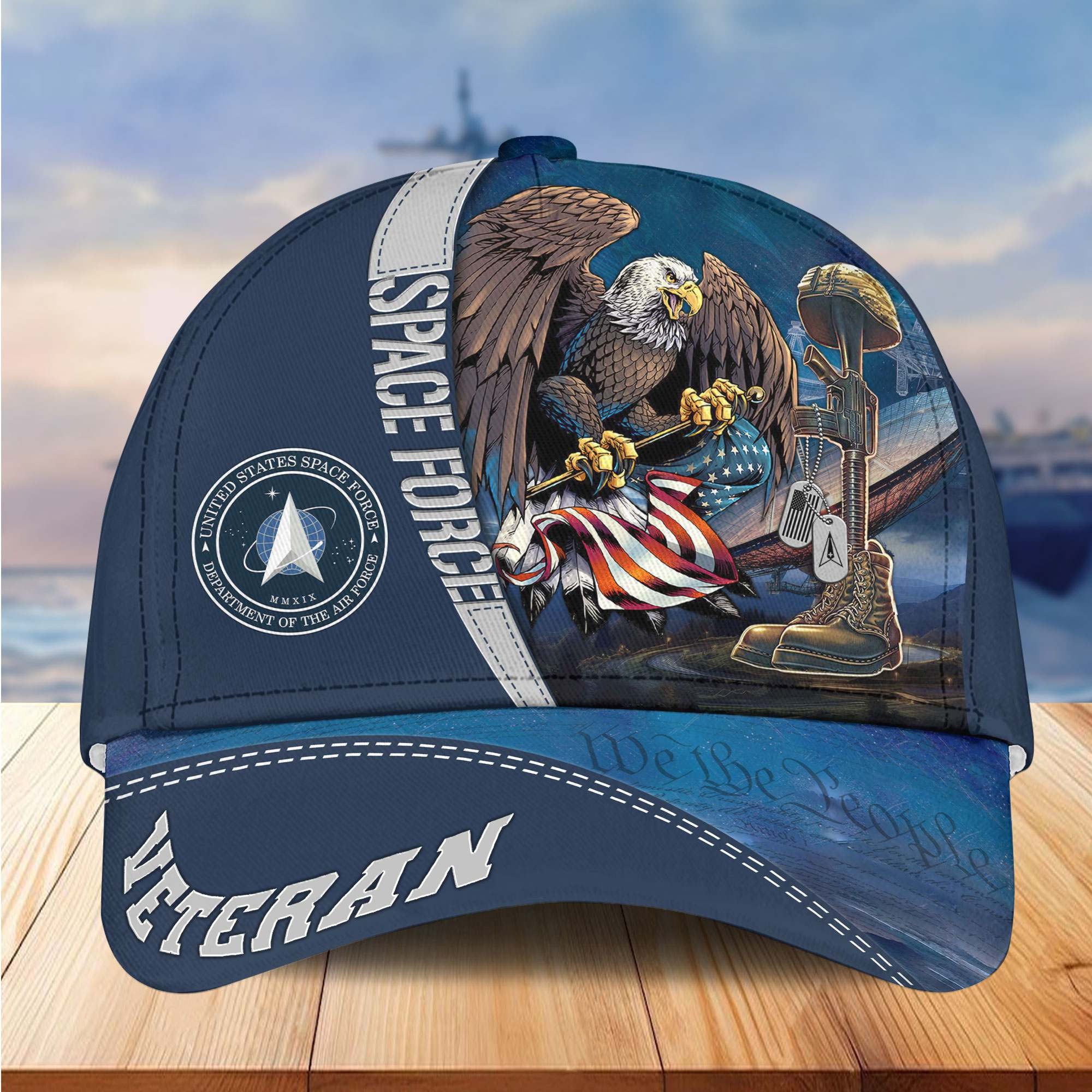 Premium US Veterans Cap APHN231212, Gifts For US Veterans, Gifts On Father's Day, Armed Force Day, Independence Day, Veterans Day.