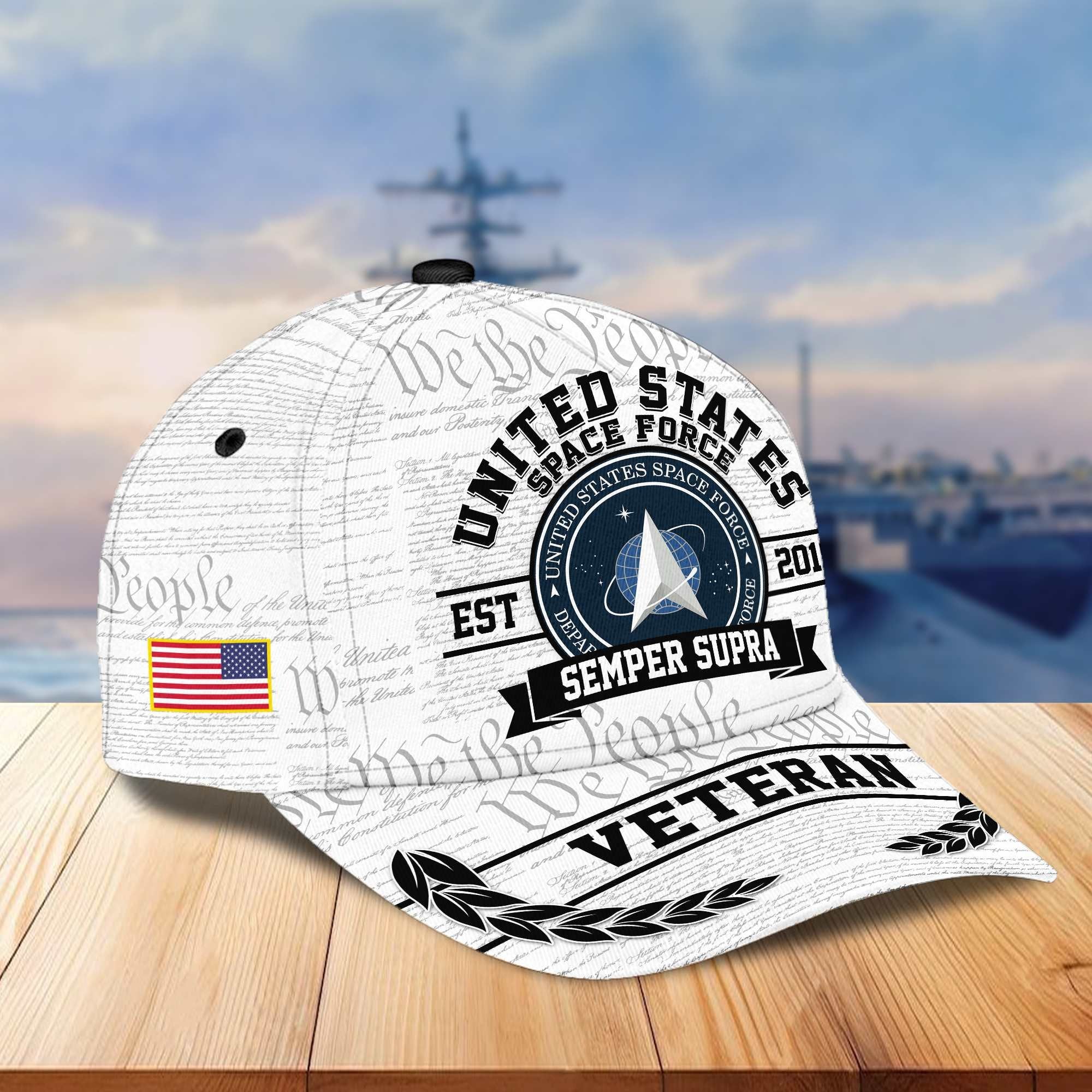 Premium US Veterans Cap BPVC120101, Gifts For US Veterans Gifts On Father's Day, Armed Force Day, Independence Day, Veterans Day.