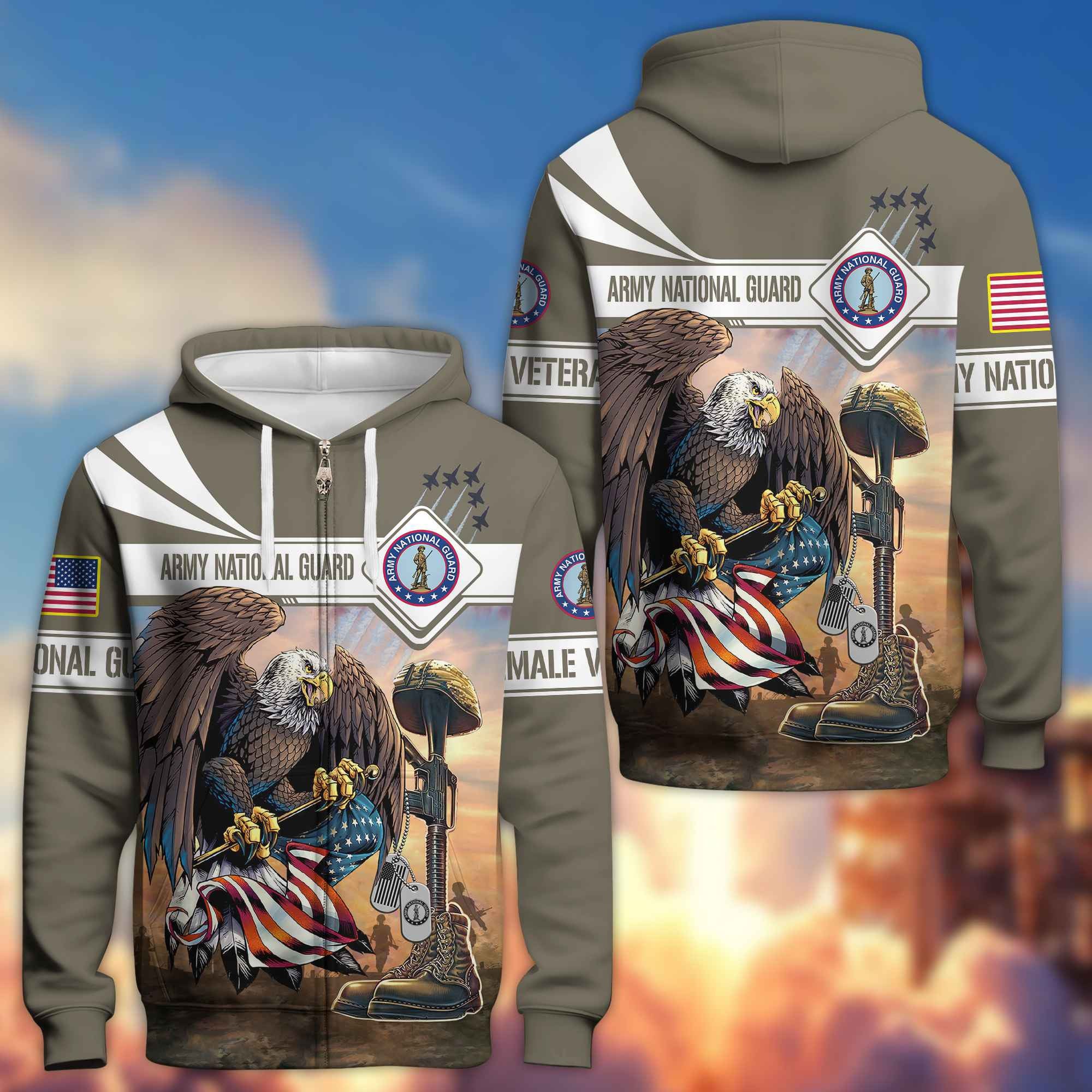 Premium US Female Veterans Zip Hoodie BPVC150110, Gifts For Female Veterans