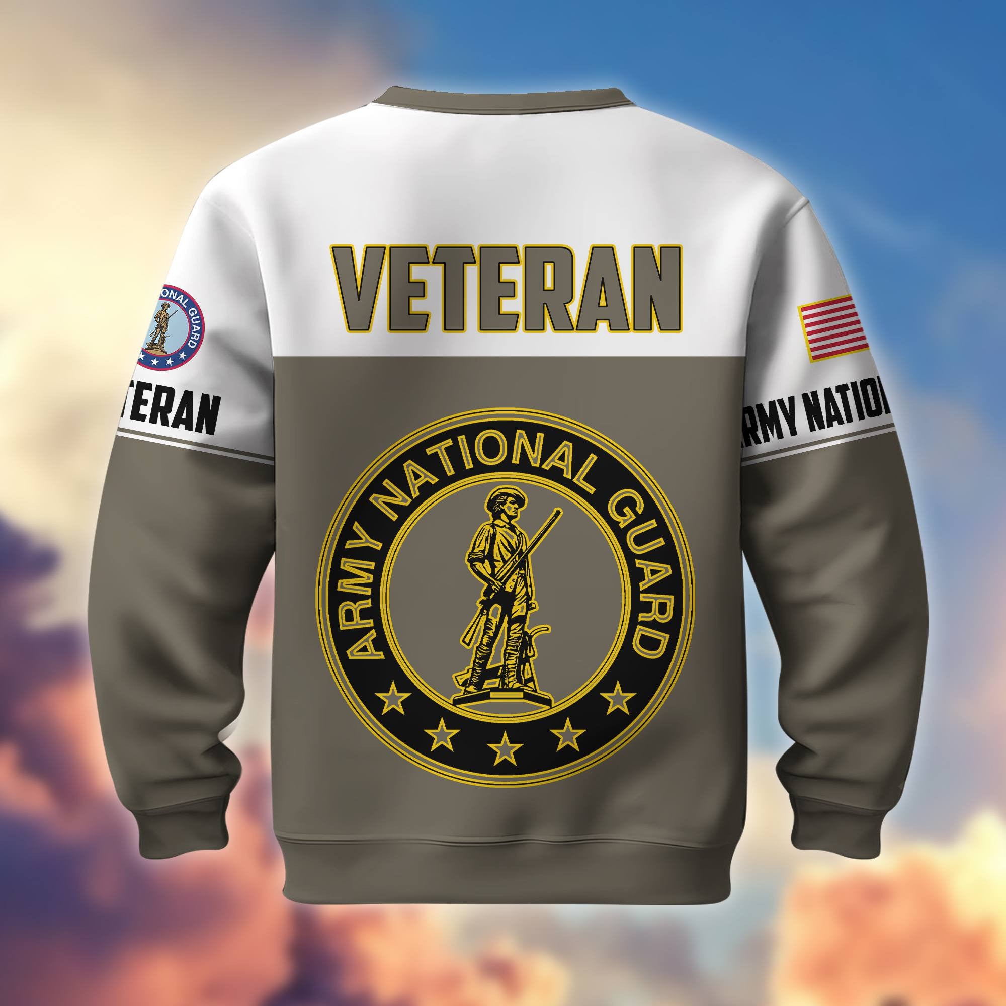 Premium US Veterans Sweatshirt BPHN130112, Gifts For US Veterans, Gifts On Father's Day, Armed Force Day, Independence Day, Veterans Day.