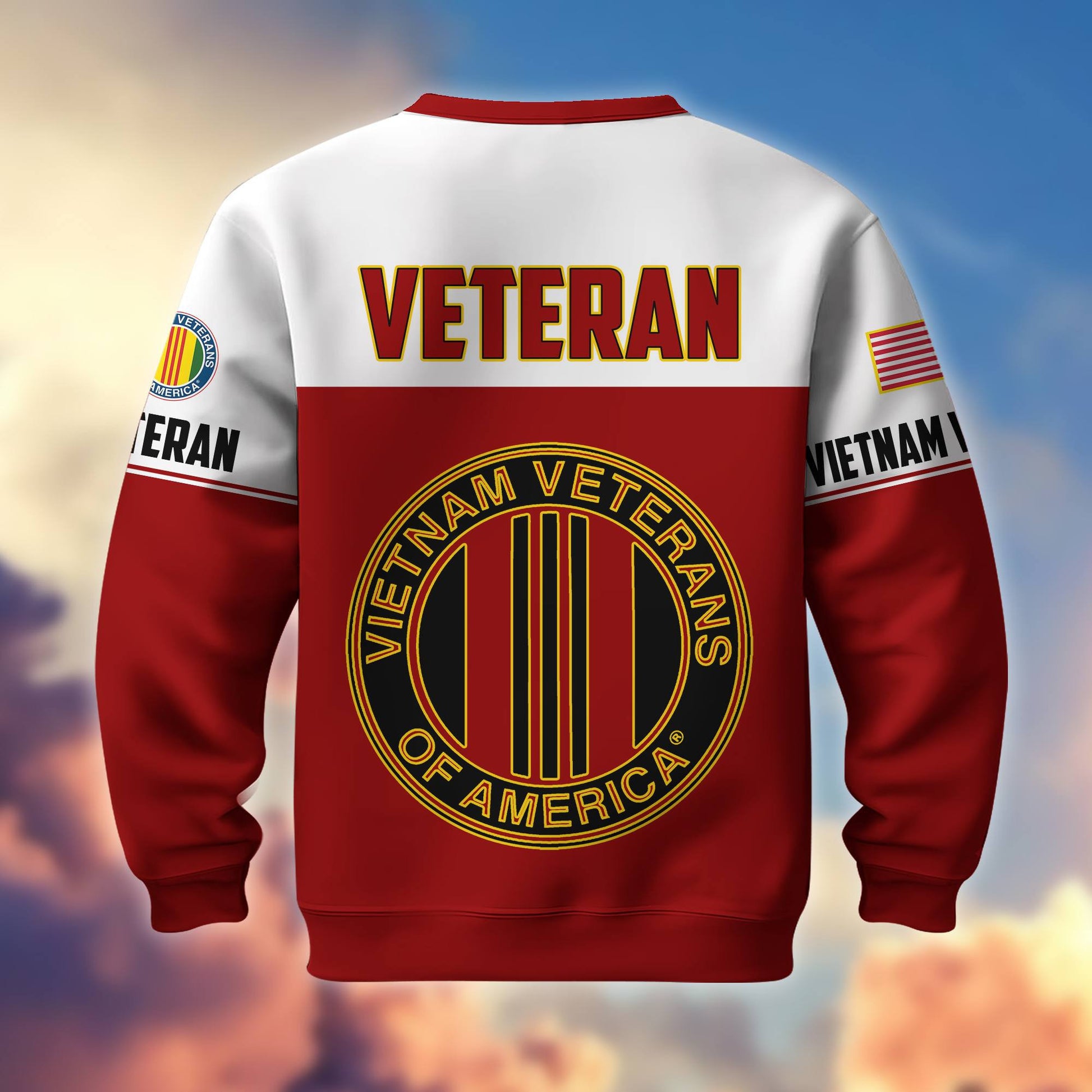 Premium US Veterans Sweatshirt BPHN130112, Gifts For US Veterans, Gifts On Father's Day, Armed Force Day, Independence Day, Veterans Day.