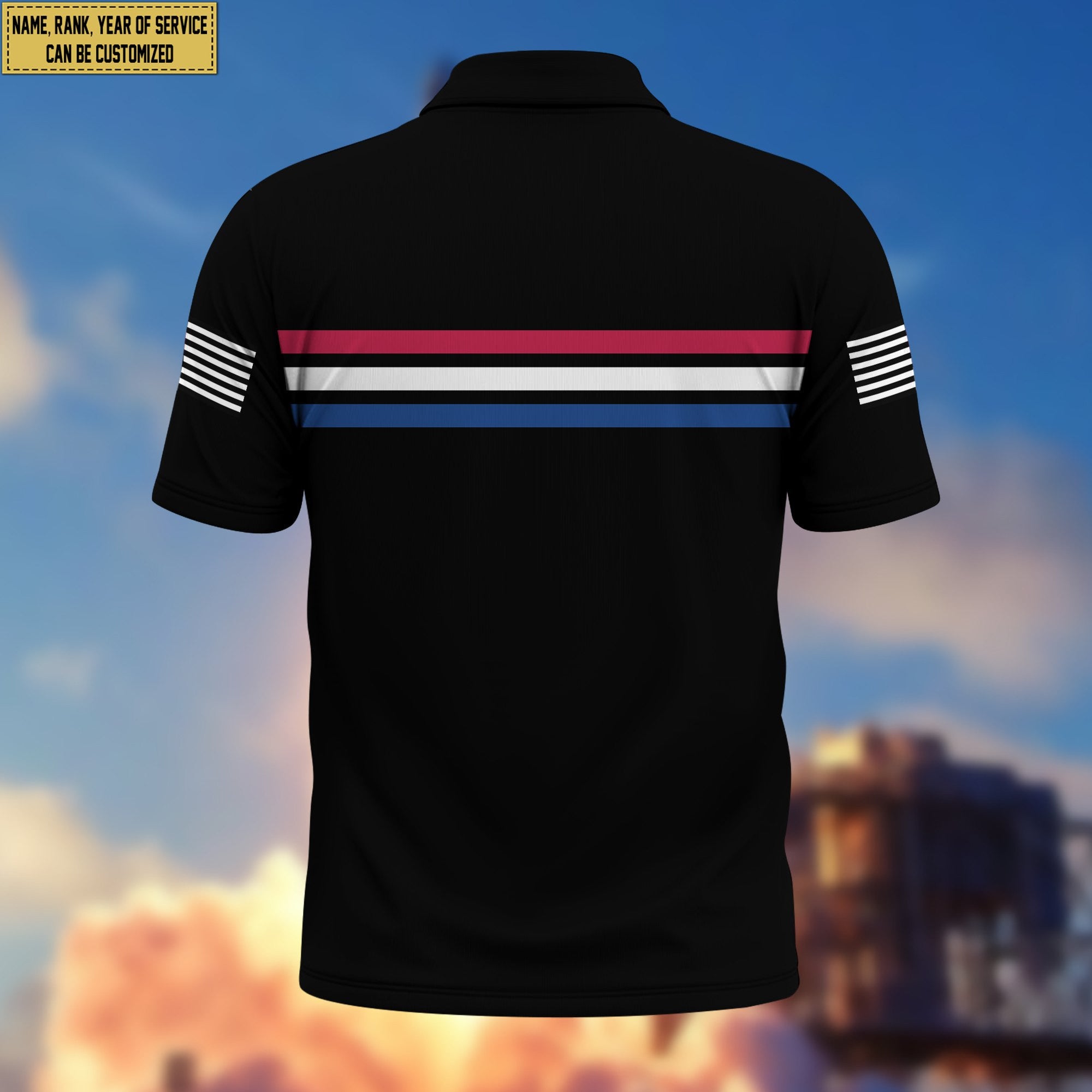 Premium Army National Guard Veteran Polo Shirt VPVC205808, Custom Name, Rank, Year, Gifts for Army National Guard Veteran, Gifts For Dad, Gifts On Father's Day, Independence Day, Veterans Day.