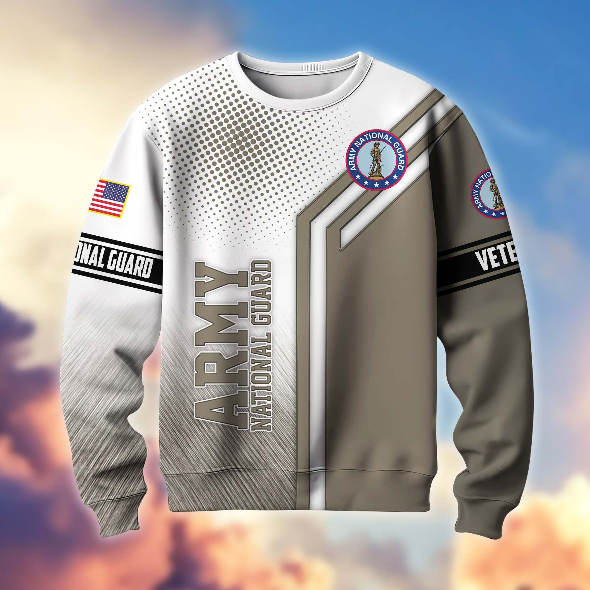 Premium US Veterans Sweatshirt APHN101211, Gifts For US Veterans, Gifts On Father's Day, Armed Forces Day, Independence Day, Veterans Day.