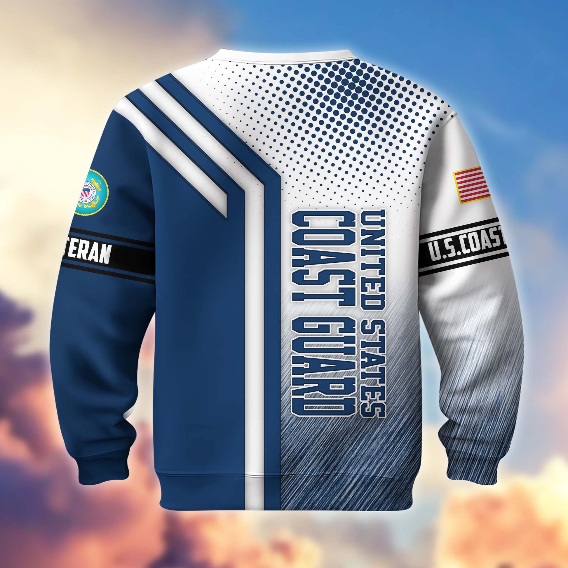 Premium US Veterans Sweatshirt APHN101211, Gifts For US Veterans, Gifts On Father's Day, Armed Forces Day, Independence Day, Veterans Day.