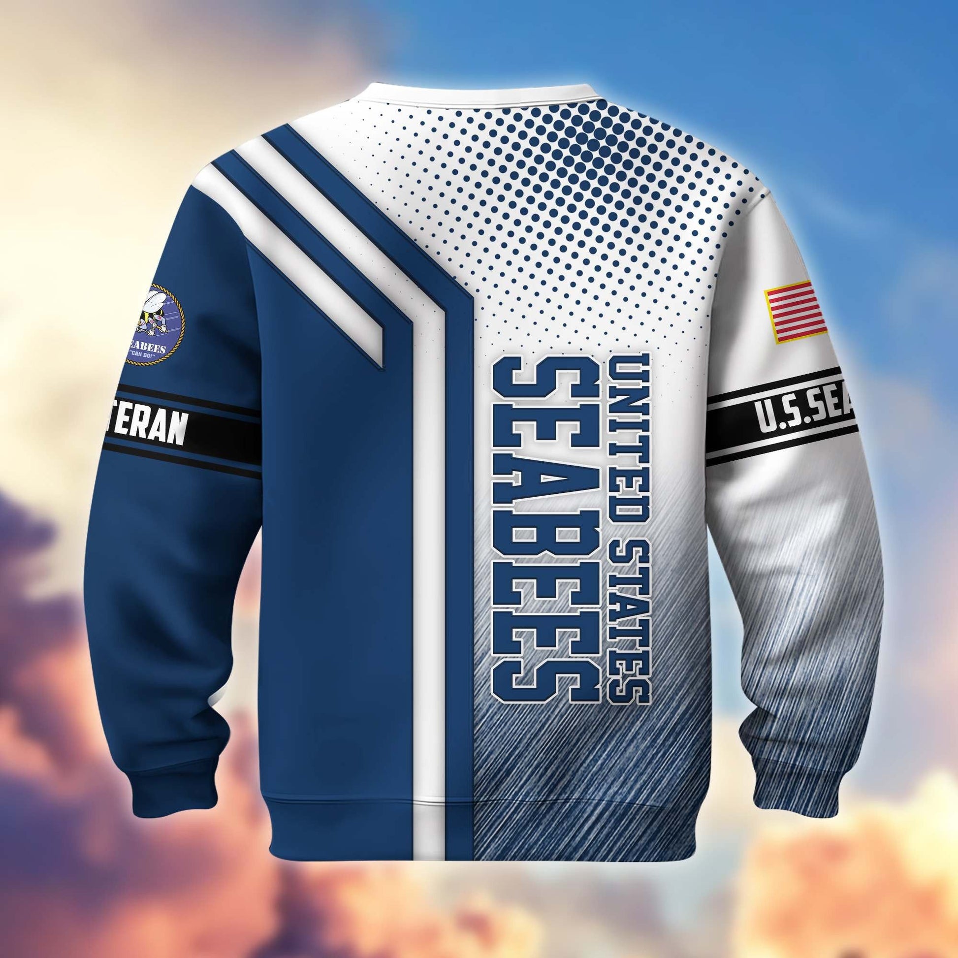 Premium US Veterans Sweatshirt APHN101211, Gifts For US Veterans, Gifts On Father's Day, Armed Forces Day, Independence Day, Veterans Day.