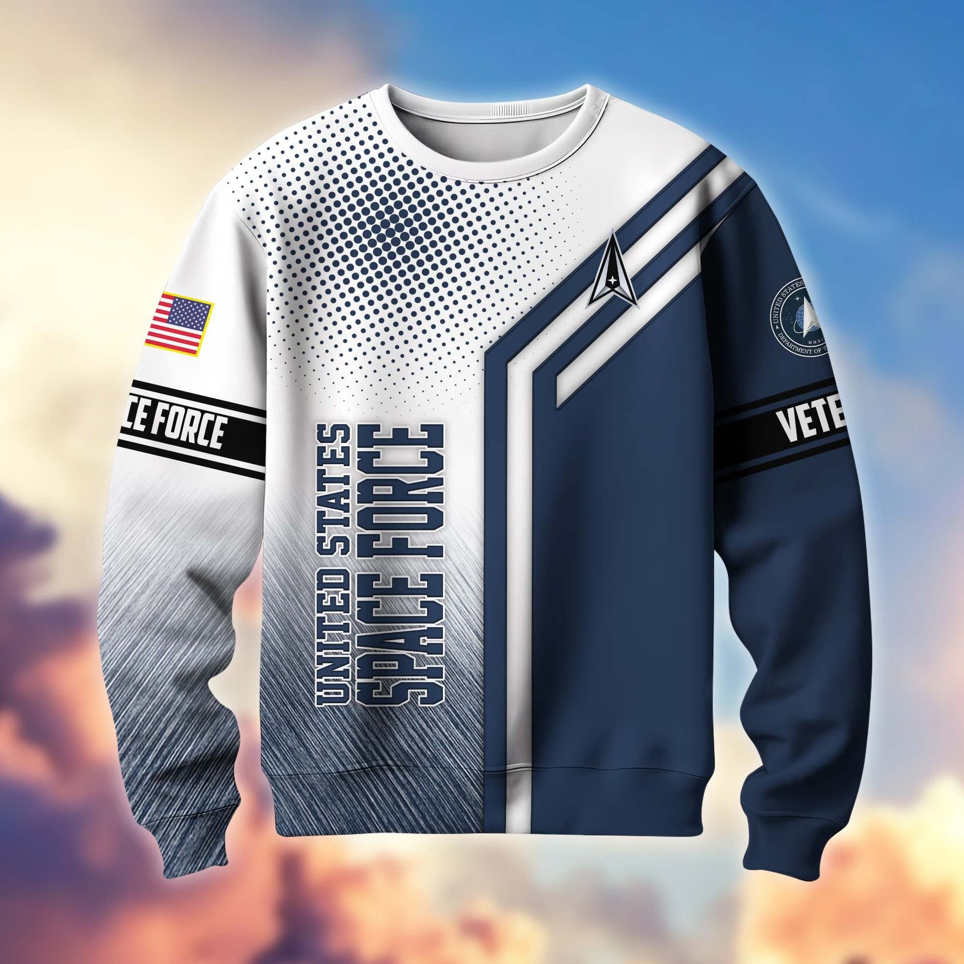 Premium US Veterans Sweatshirt APHN101211, Gifts For US Veterans, Gifts On Father's Day, Armed Forces Day, Independence Day, Veterans Day.