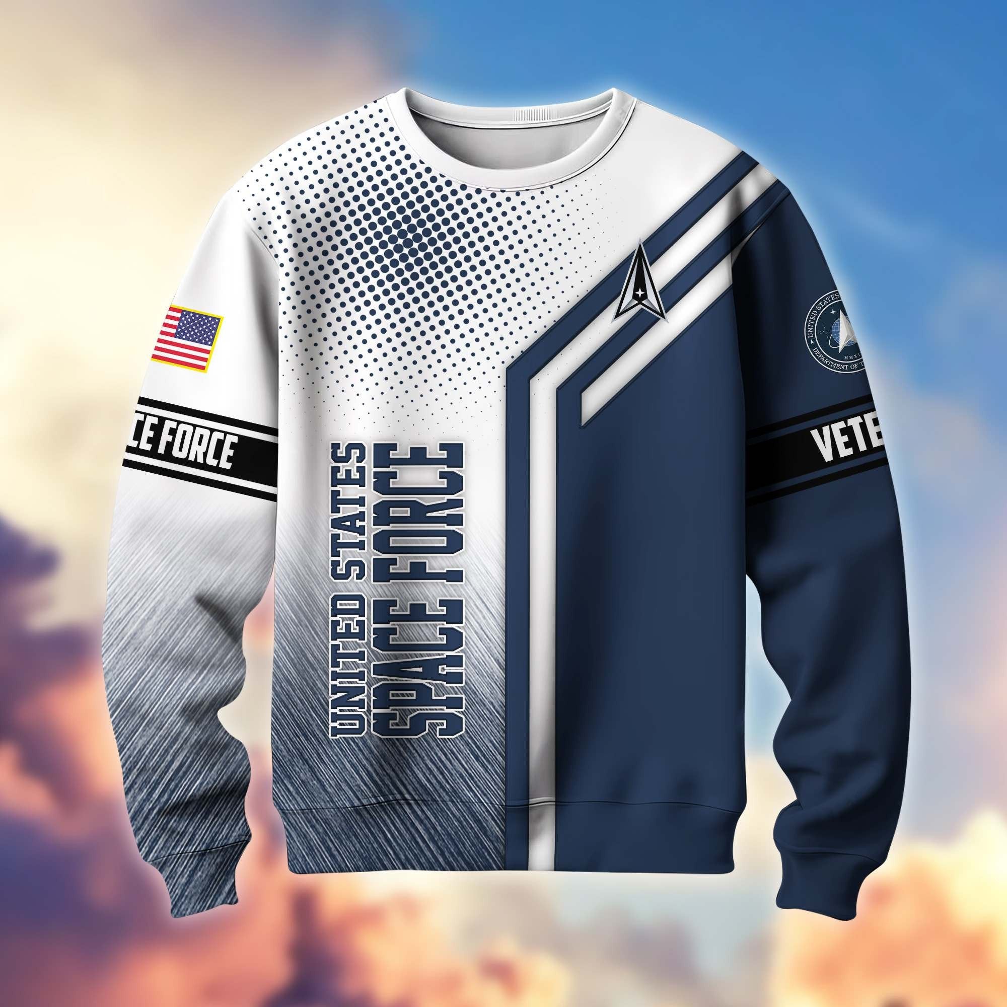 Premium US Veterans Sweatshirt APHN101211, Gifts For US Veterans, Gifts On Father's Day, Armed Forces Day, Independence Day, Veterans Day.