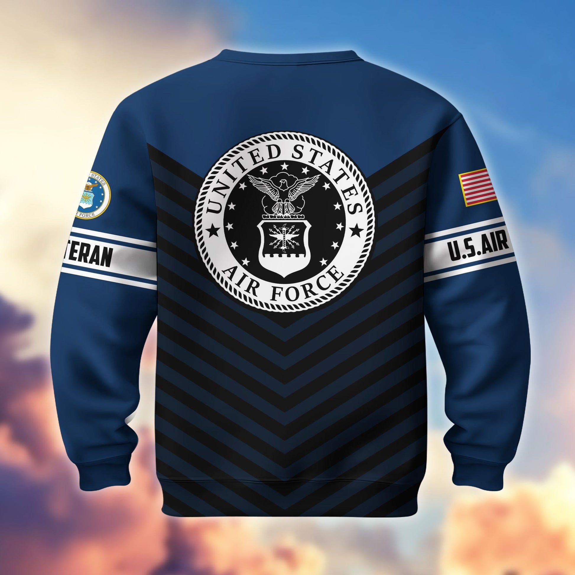 Premium US Veterans Sweatshirt BPHN170112, We Owe Our Veterans Everything, Gifts For US Veterans, Gifts On Father's Day, Memorial Day, Independence Day, Veterans Day.